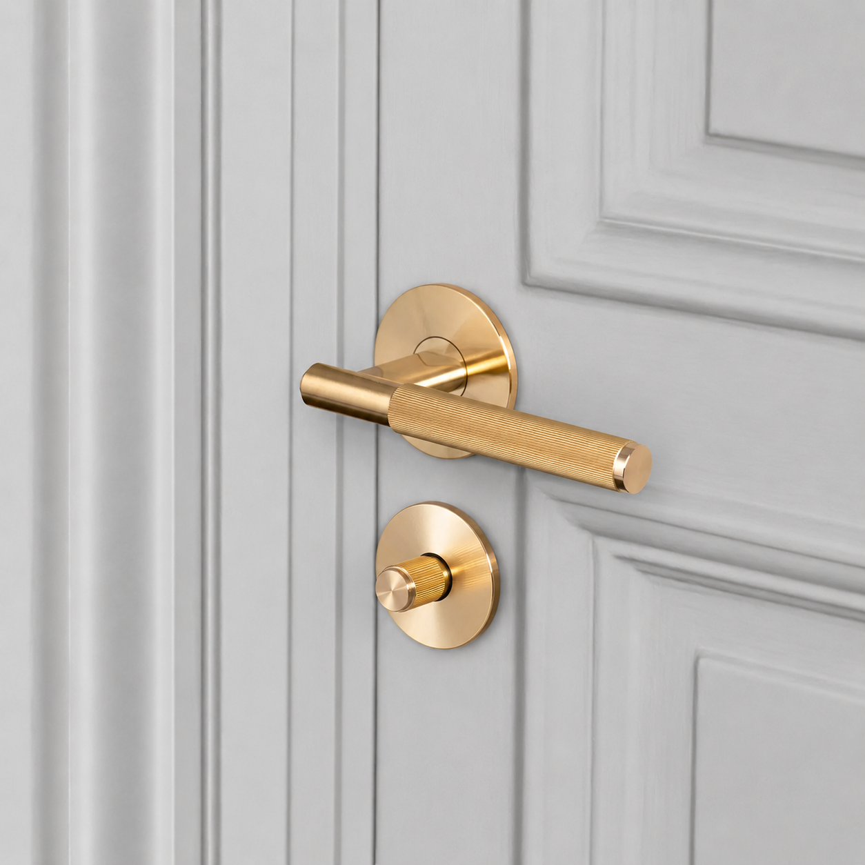 DOOR HANDLE / LINEAR + THUMBTURN LOCK BUNDLE