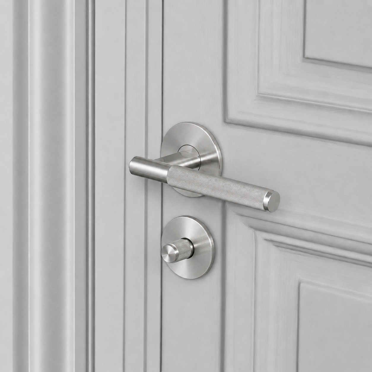DOOR HANDLE / LINEAR + THUMBTURN LOCK BUNDLE