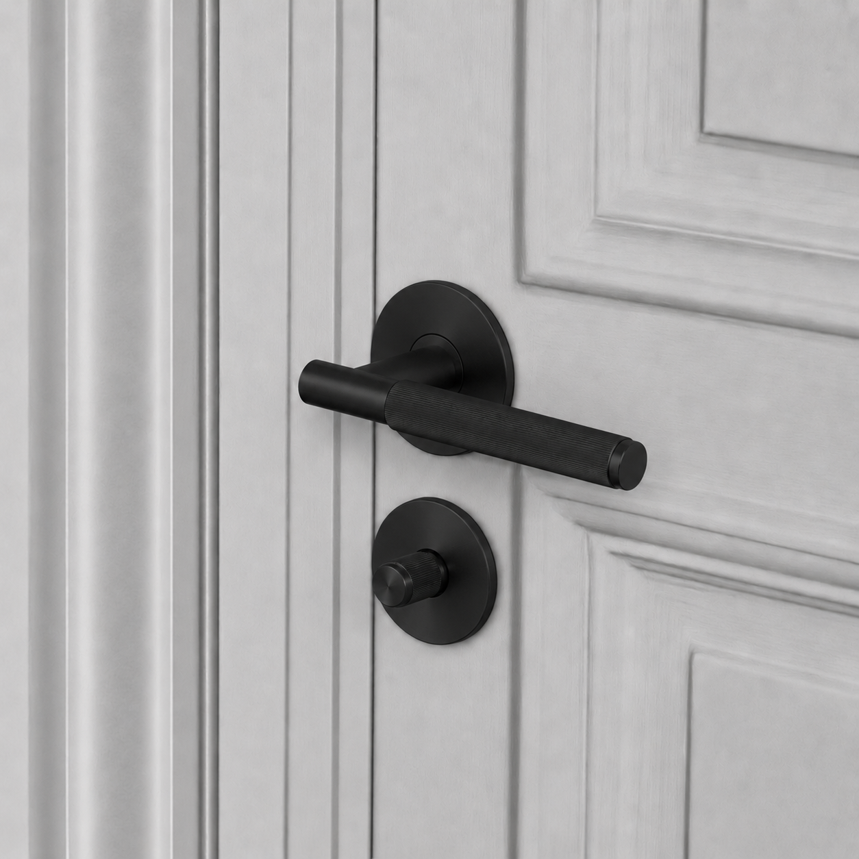 DOOR HANDLE / LINEAR + THUMBTURN LOCK BUNDLE