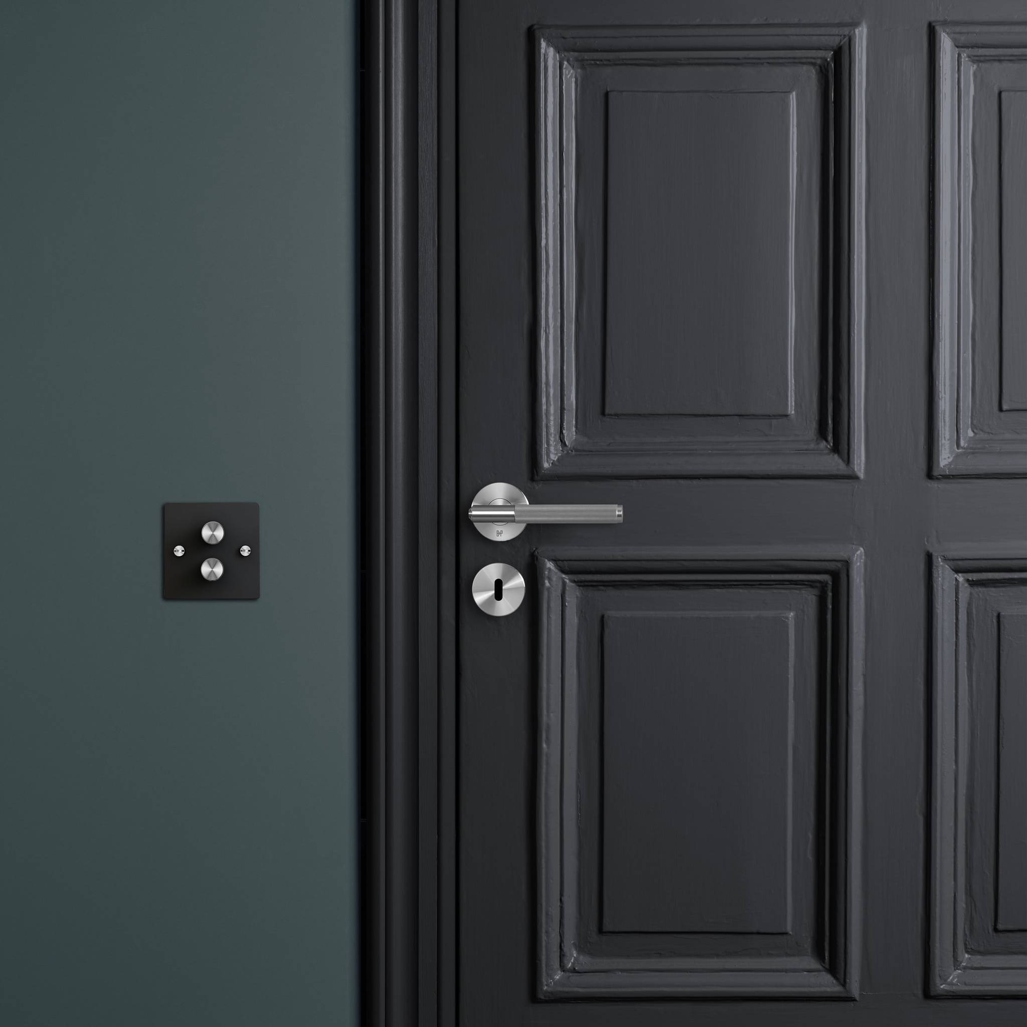 2G DIMMER / 120W / CROSS / BLACK