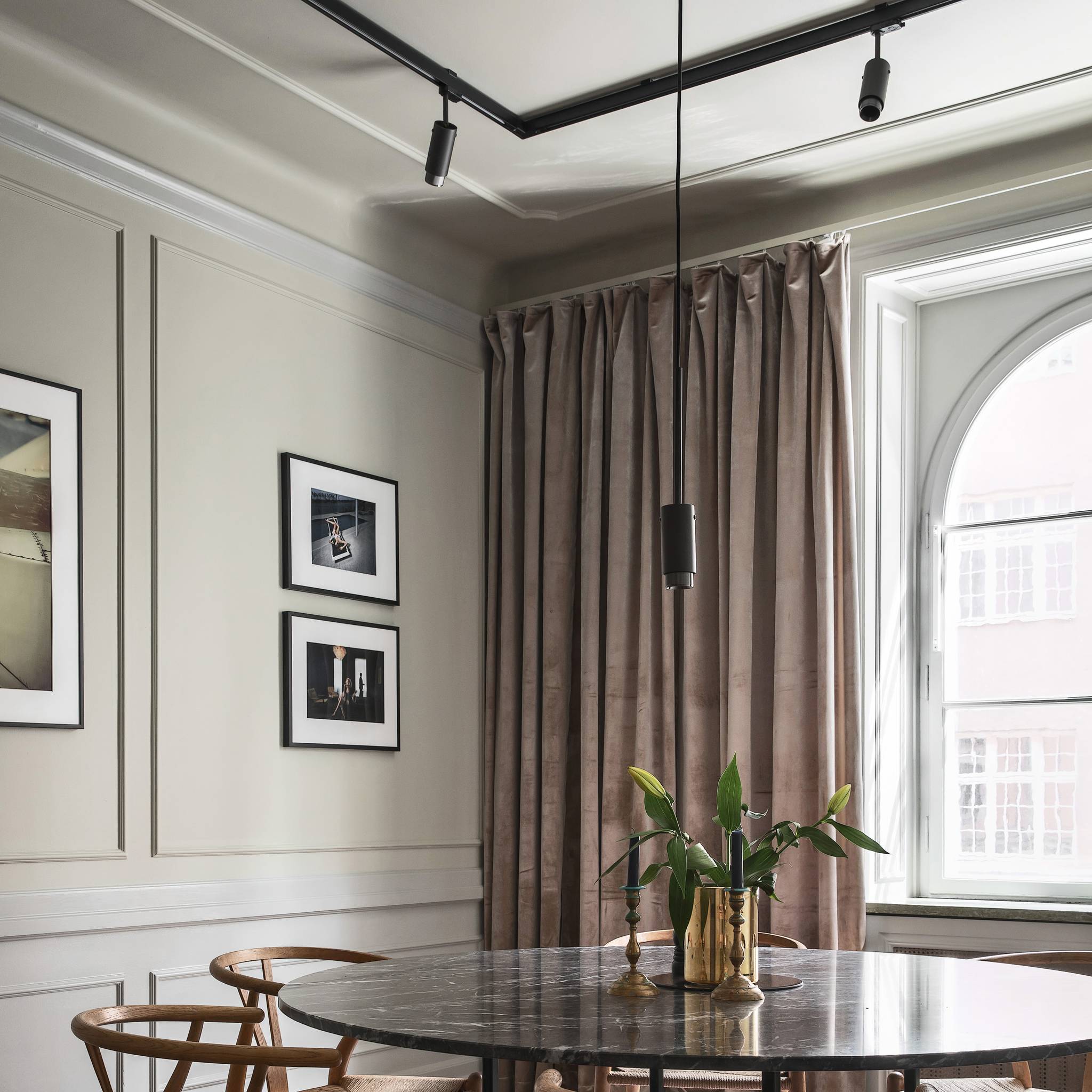 EXHAUST PENDANT / LINEAR / GRAPHITE