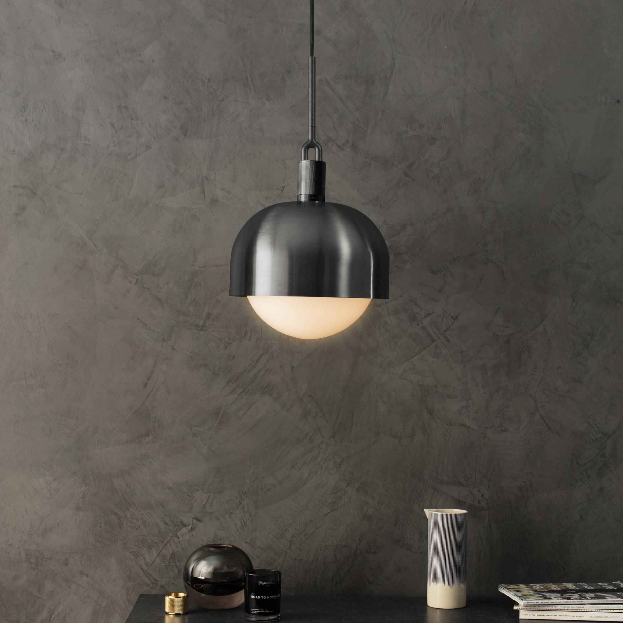 FORKED PENDANT / LINEAR / SHADE / GLOBE / OPAL / LARGE