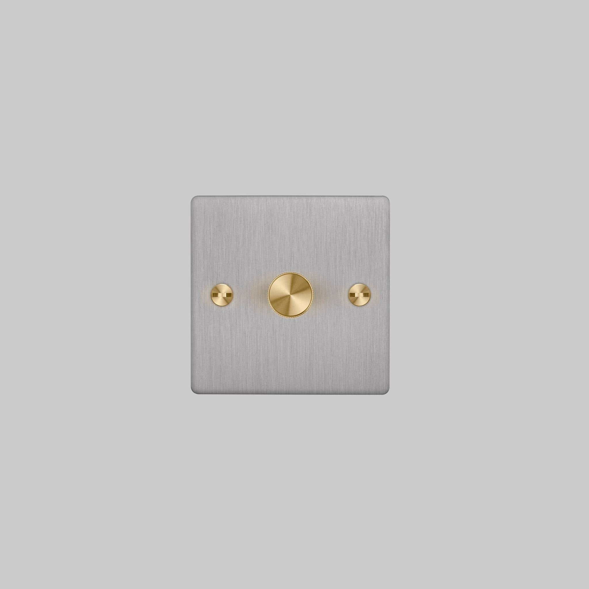 1G DIMMER / 120W / CROSS / STEEL