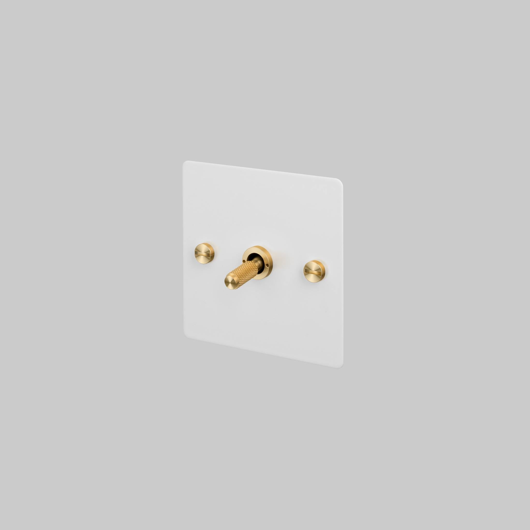 1G TOGGLE / 2-WAY / CROSS / WHITE