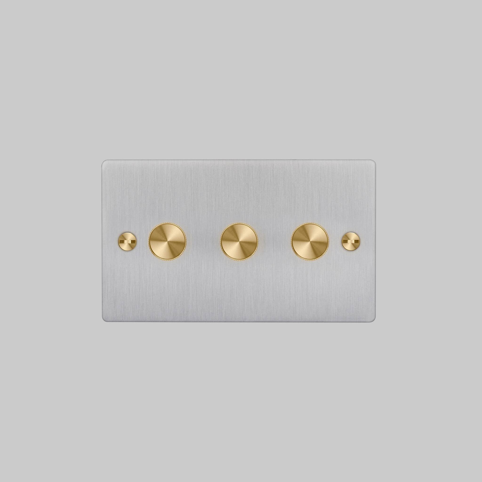 3G DIMMER / 120W / CROSS / STEEL