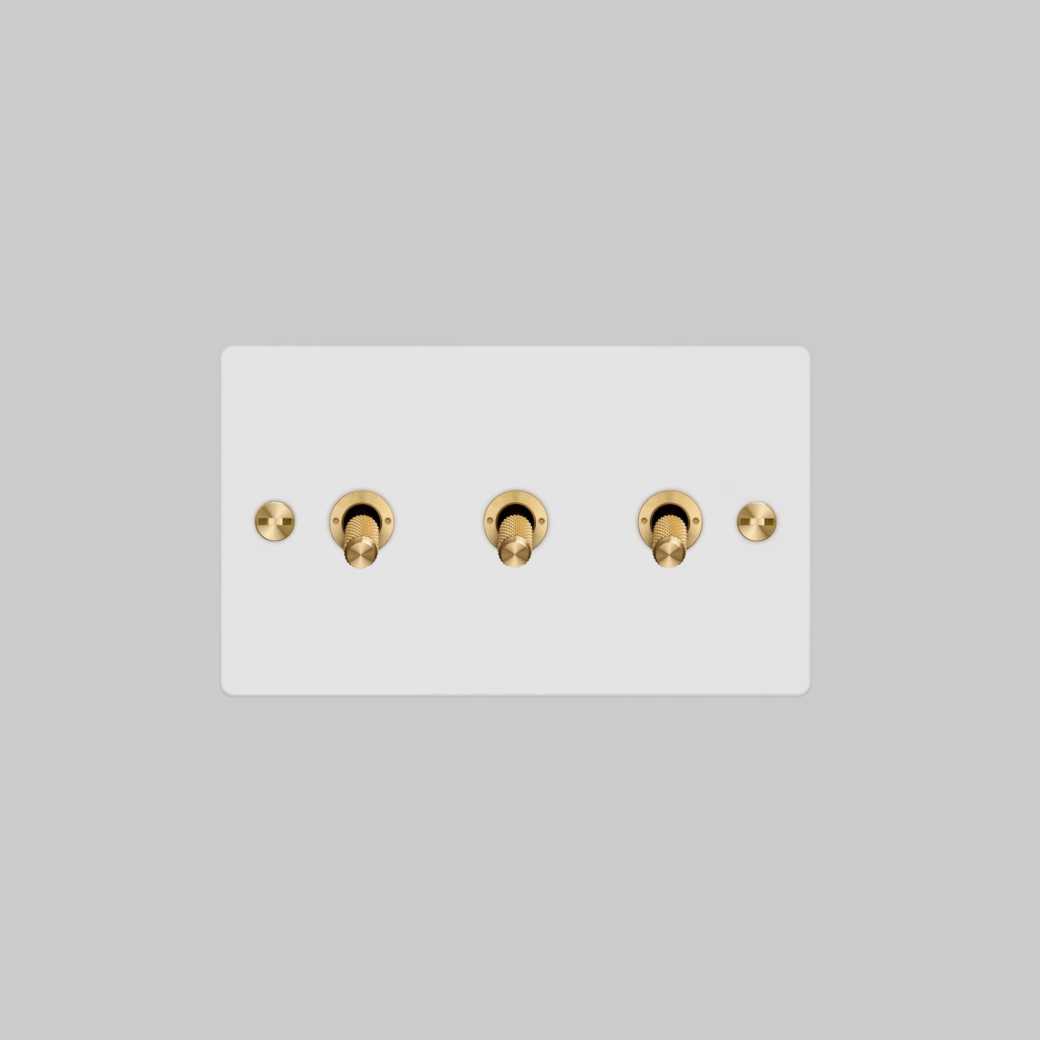 3G TOGGLE / 2-WAY / CROSS / WHITE