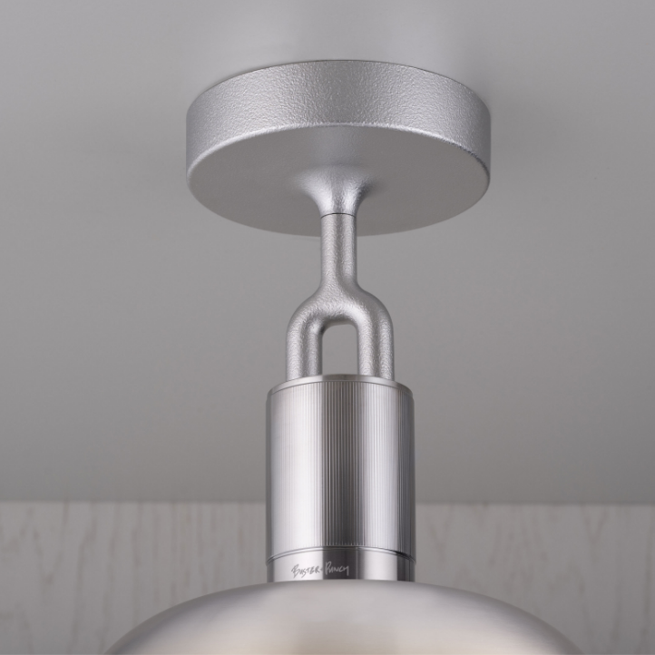 FORKED CEILING / LINEAR / SHADE / GLOBE / SMOKED / LARGE