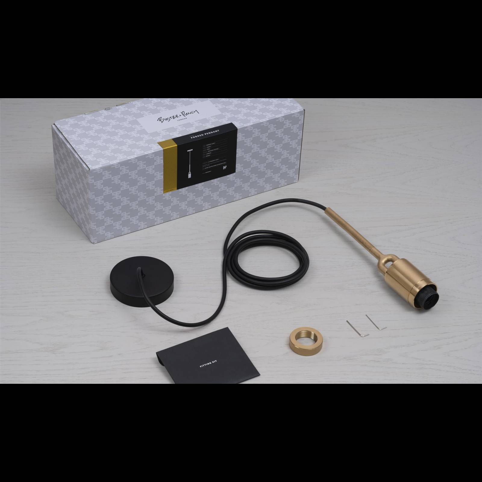 FORKED PENDANT / LINEAR / GLOBE / OPAL / LARGE