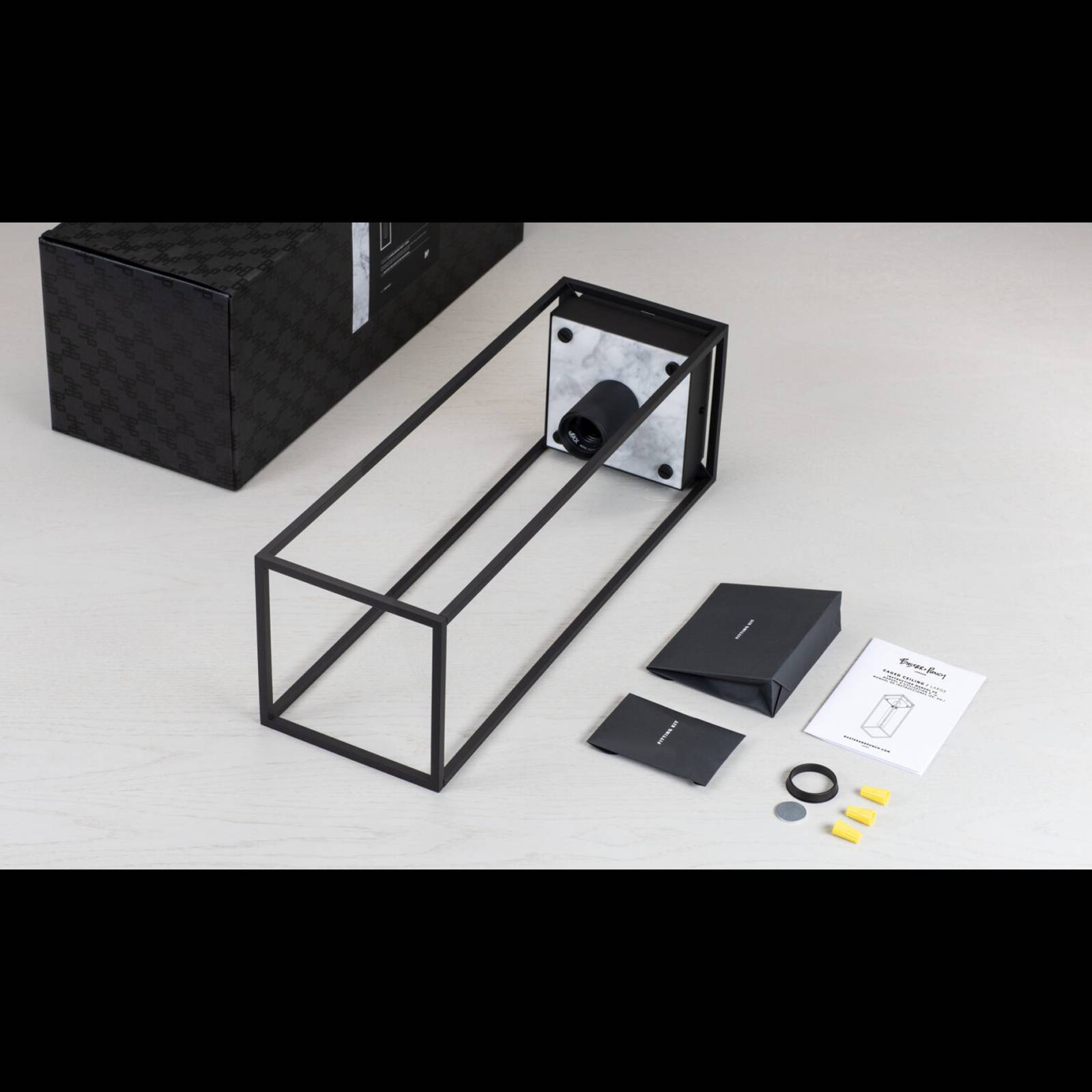 CAGED CEILING / LARGE / CROSS