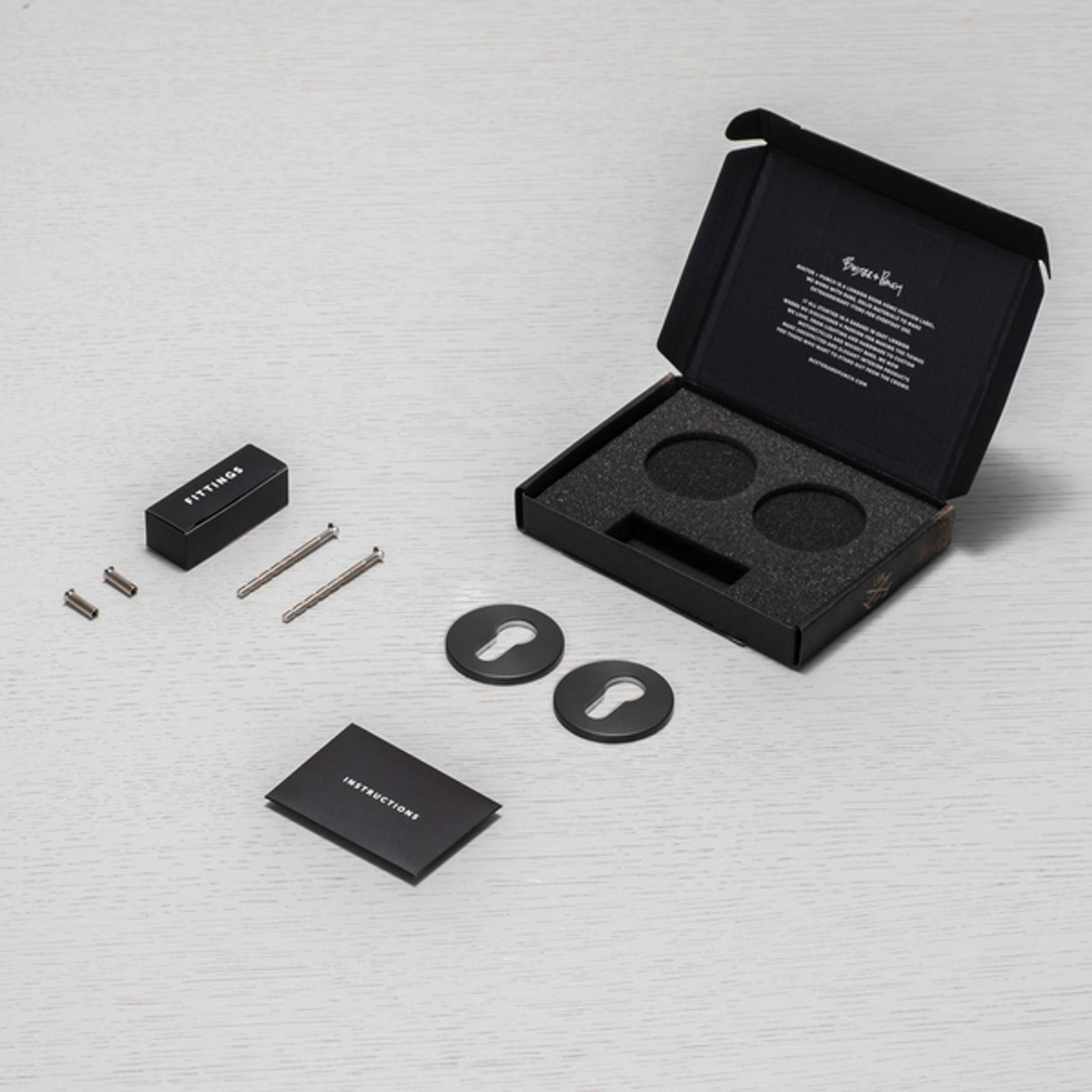 EURO CYLINDER KEY ESCUTCHEON