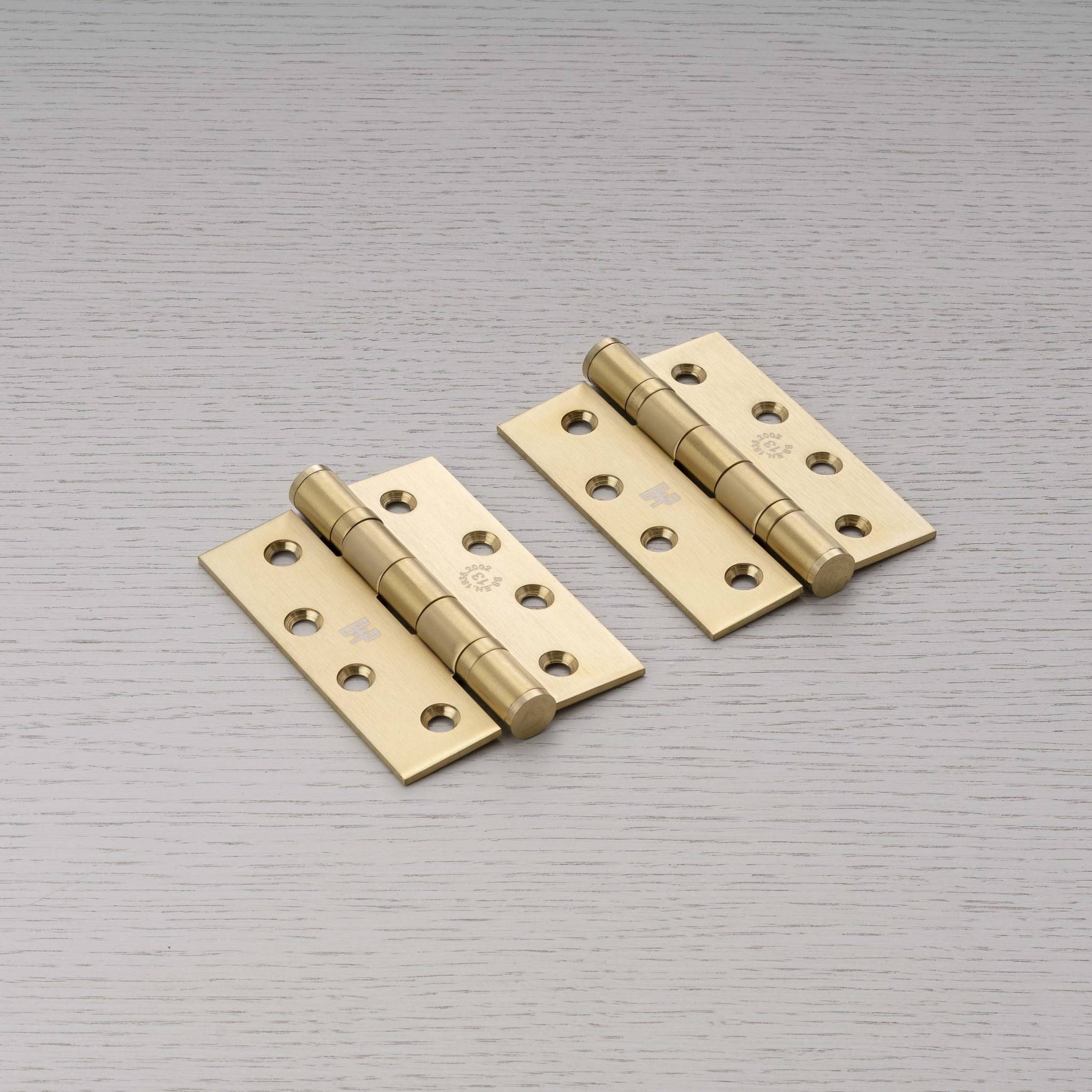 DOOR HINGE / SET OF 2 / 102 x 76 x 3 MM