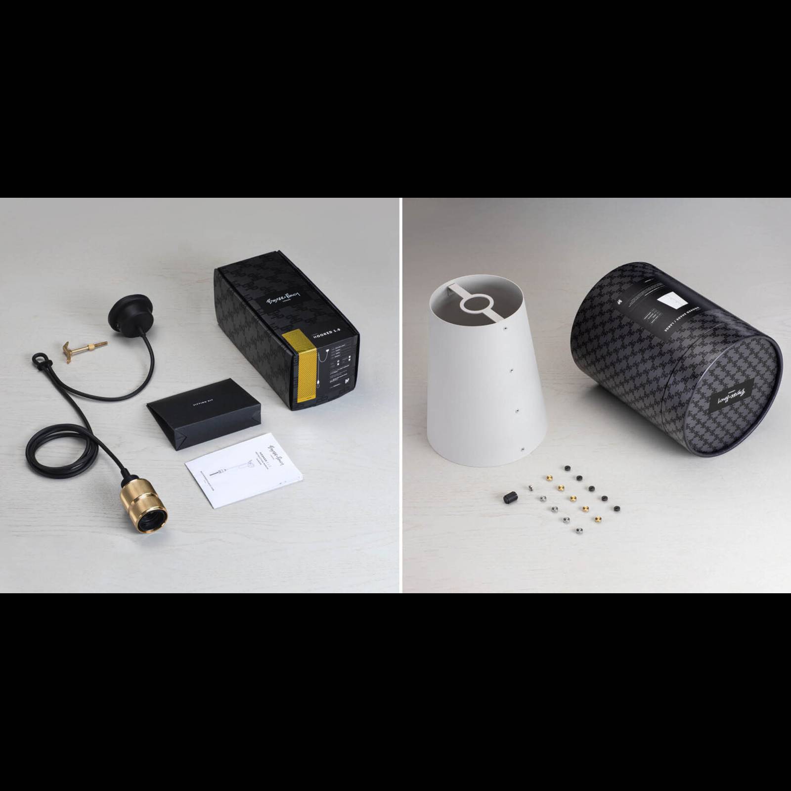 HOOKED 1.0 / LARGE / CROSS / STONE