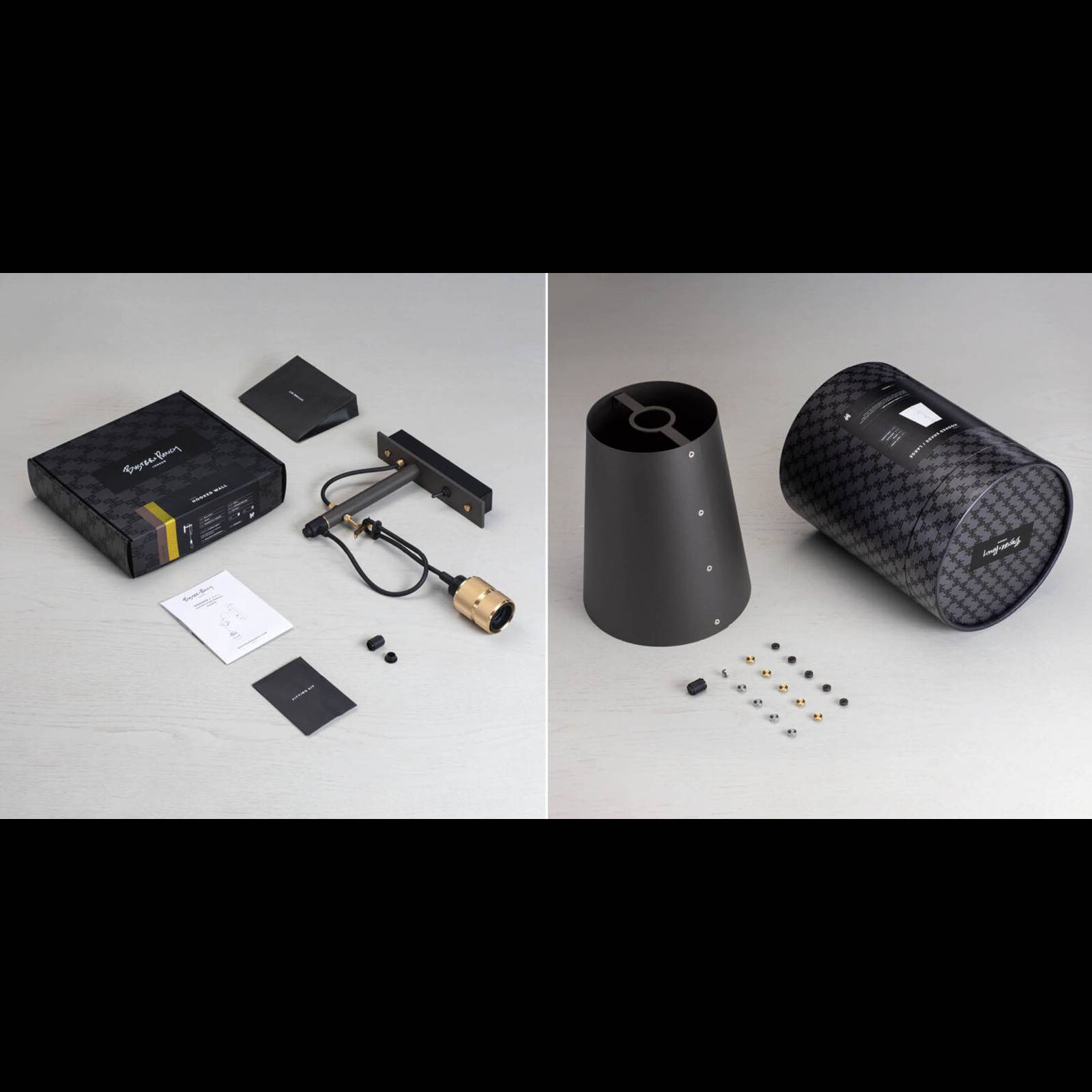 HOOKED WALL / CROSS / LARGE / GRAPHITE