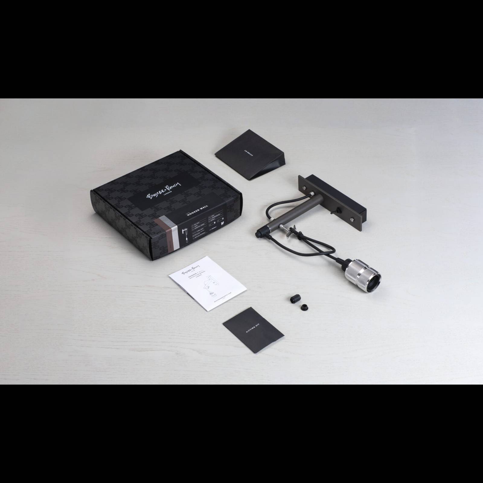 HOOKED WALL / CROSS / NUDE / GRAPHITE