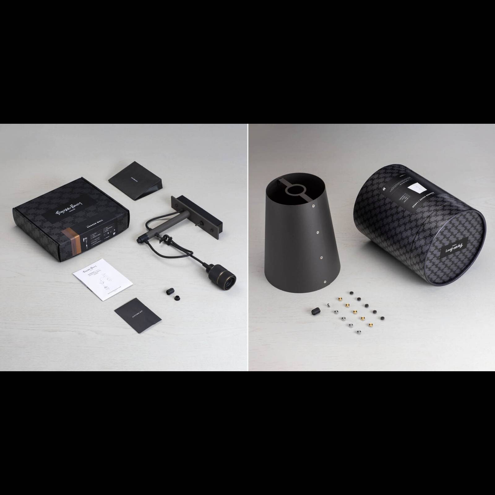 HOOKED WALL / CROSS / LARGE / GRAPHITE