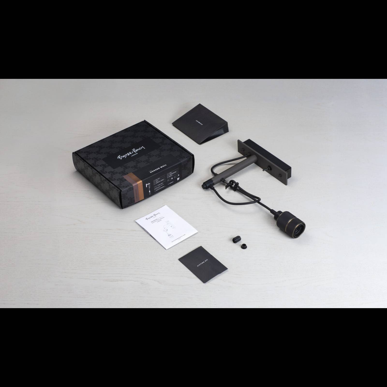 HOOKED WALL / CROSS / NUDE / GRAPHITE