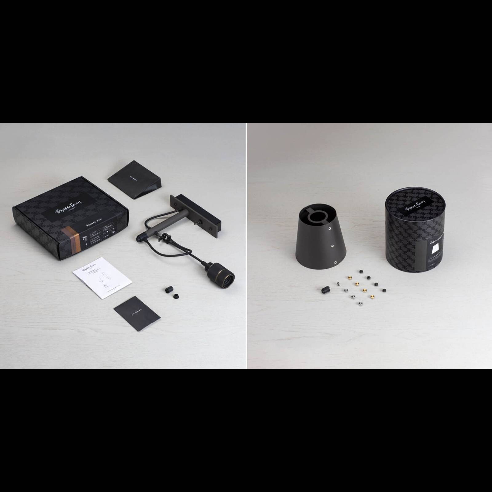 HOOKED WALL / CROSS / SMALL / GRAPHITE