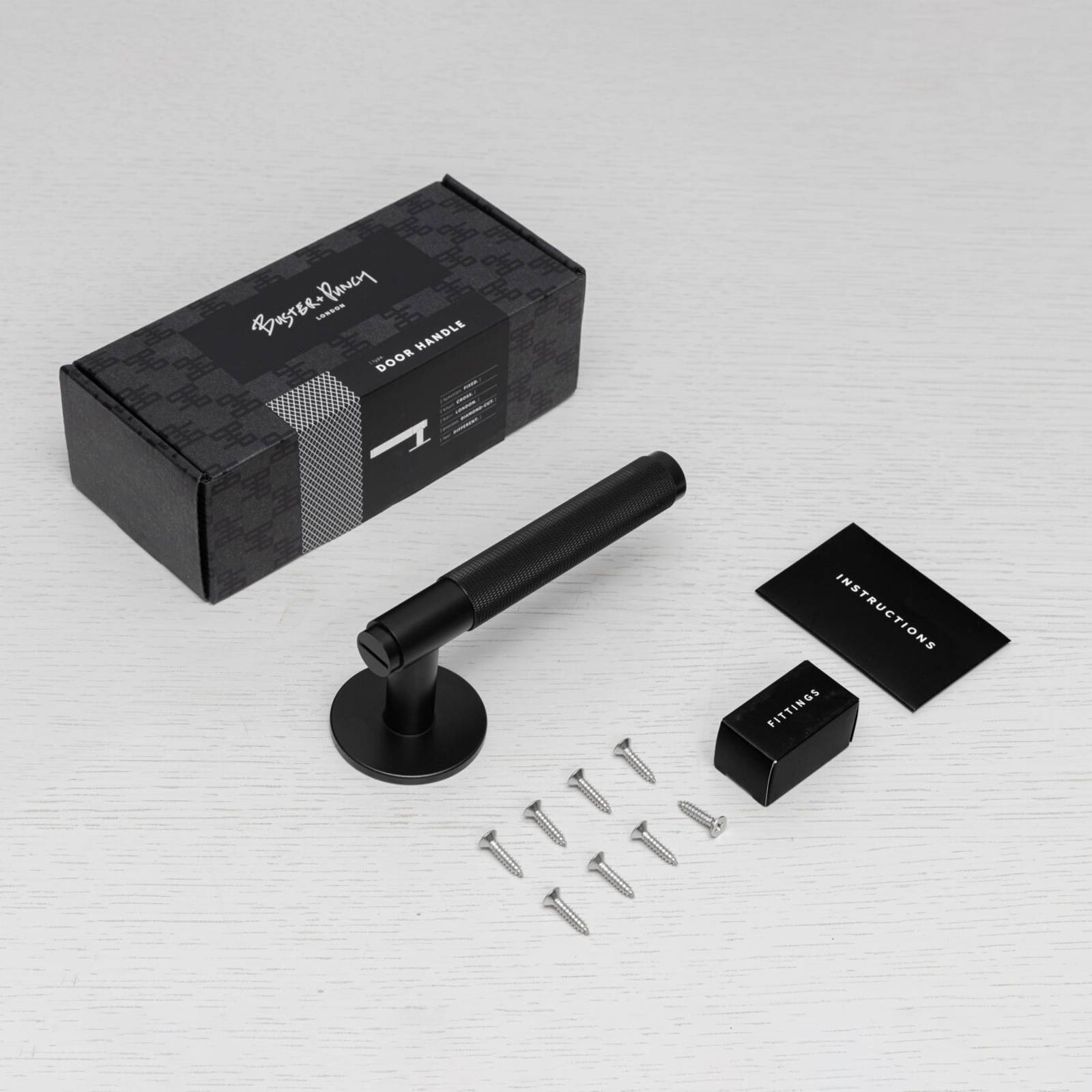 DOOR HANDLE / FIXED / SINGLE-SIDED / CROSS