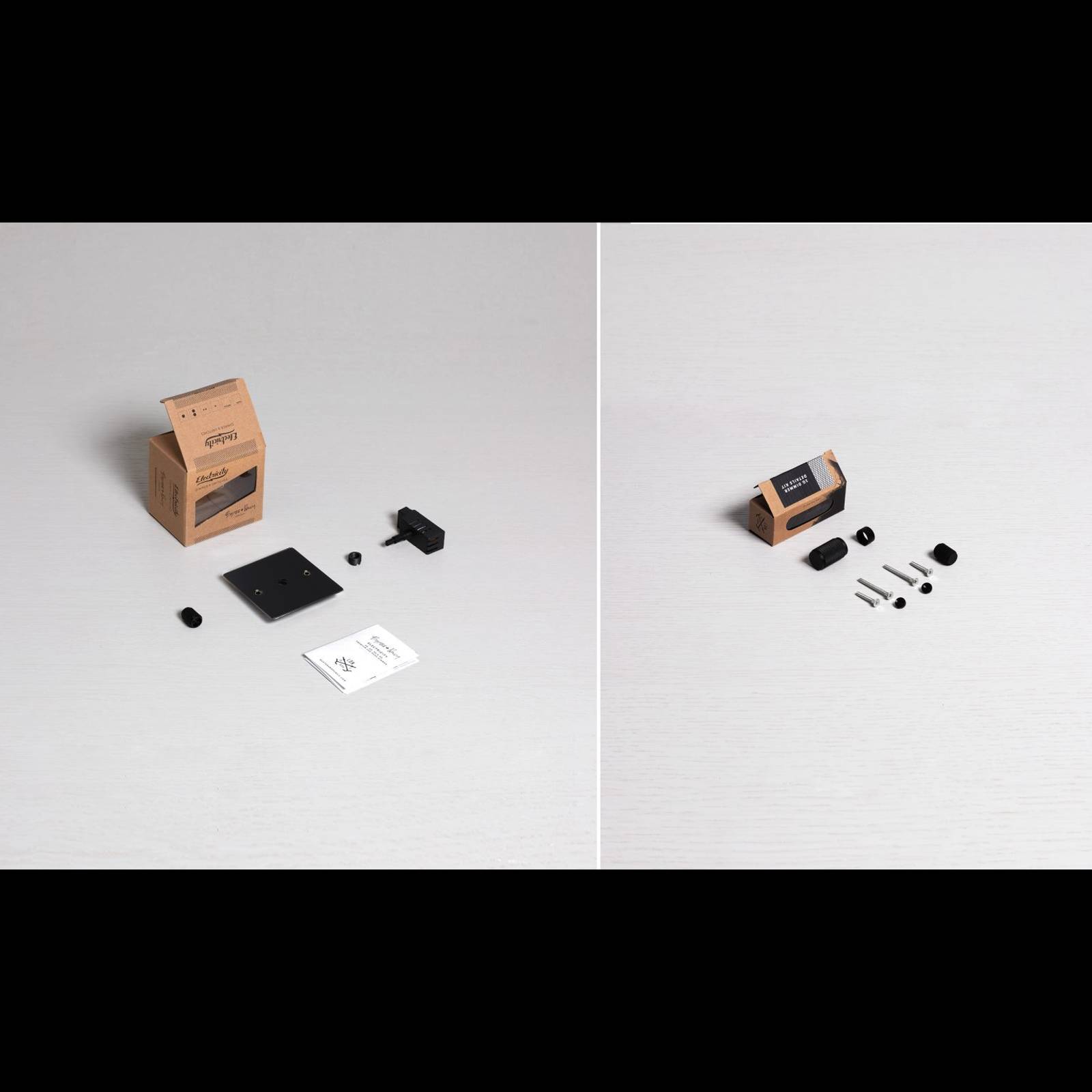 1G DIMMER / 120W / CROSS / BLACK