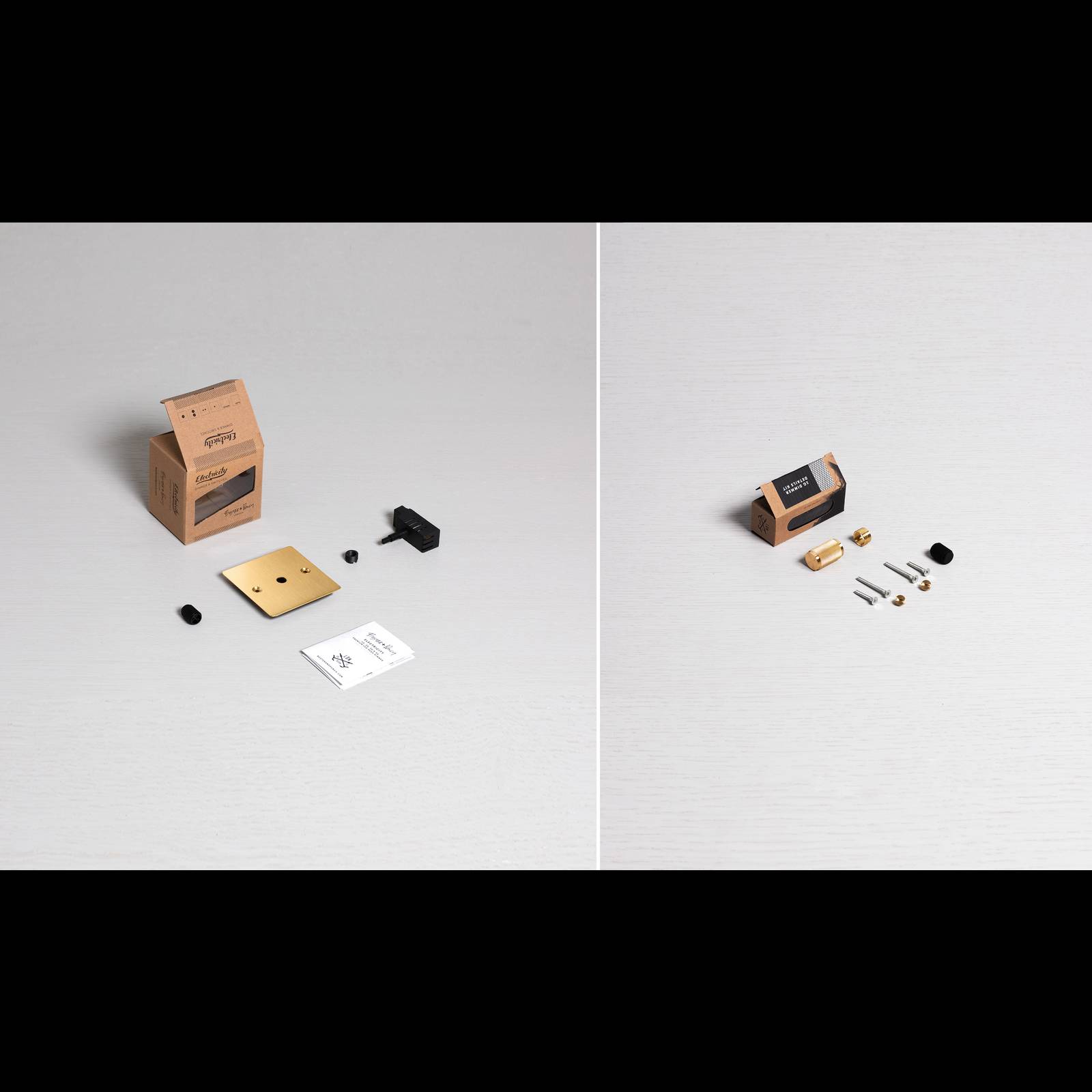 1G DIMMER / 120W / CROSS / BRASS