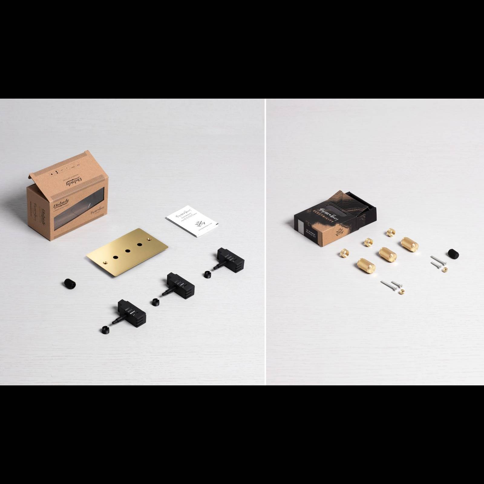 3G DIMMER / CROSS / 120W / BRASS