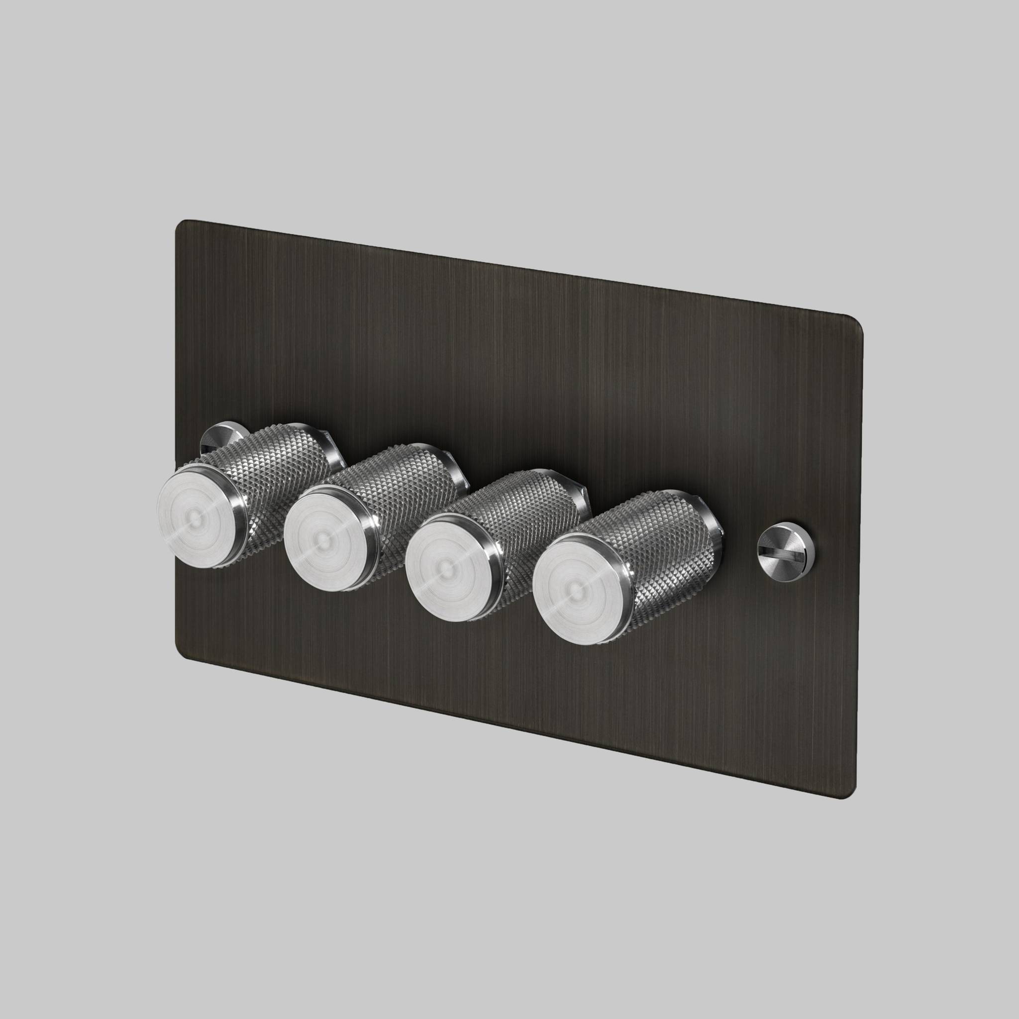 4G DIMMER / 120W / CROSS / SMOKED BRONZE