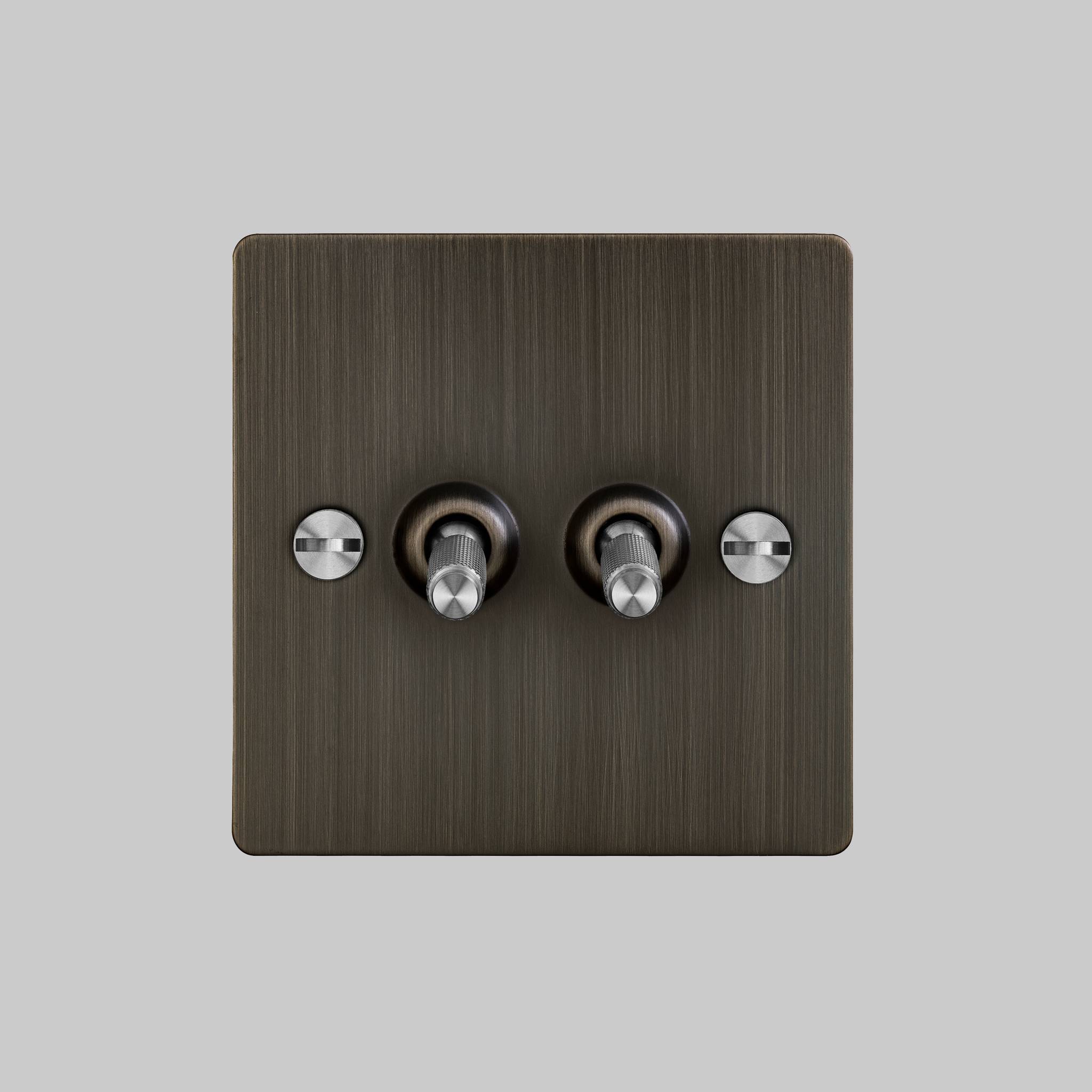 2G TOGGLE / CROSS / SMOKED BRONZE