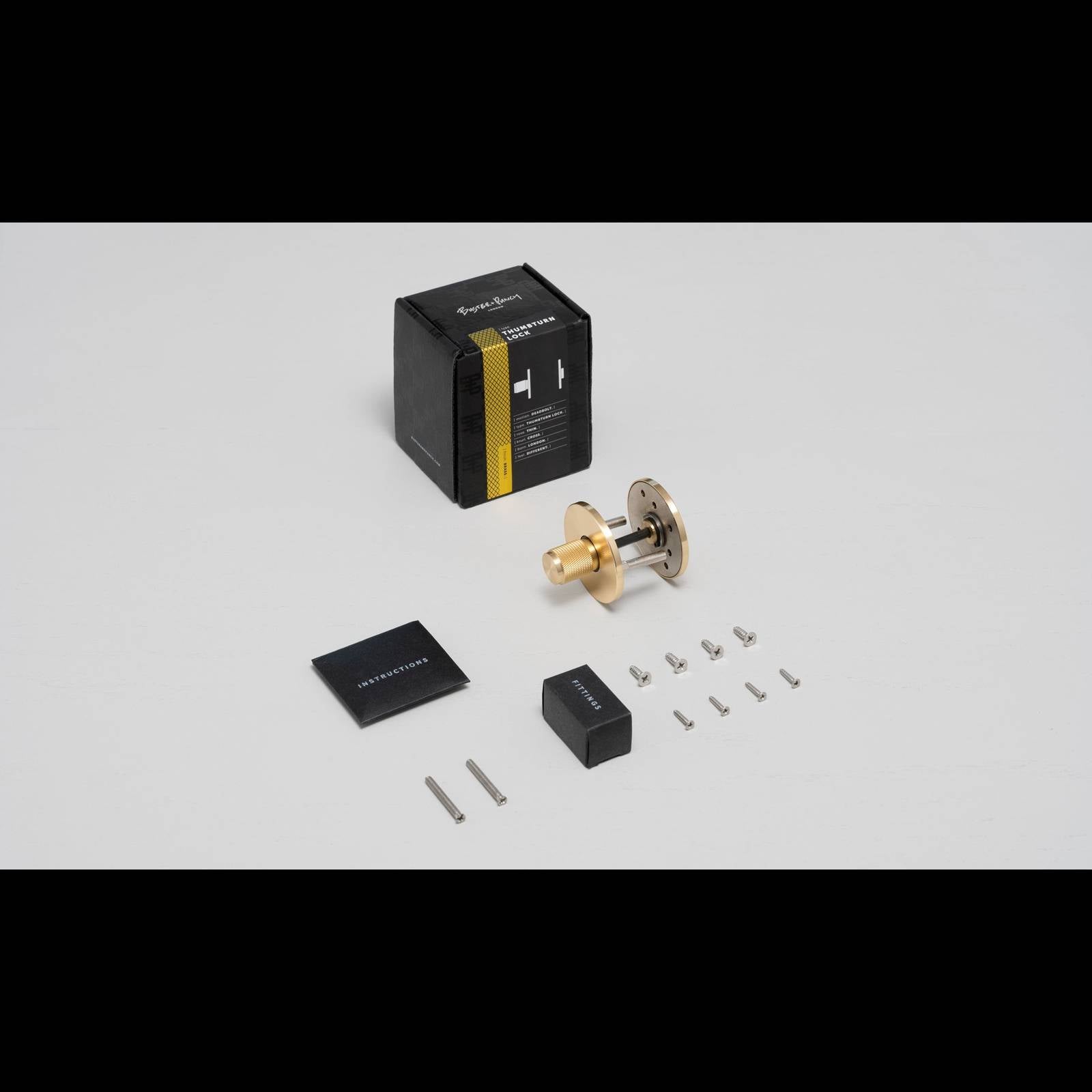 THUMBTURN LOCK / CROSS