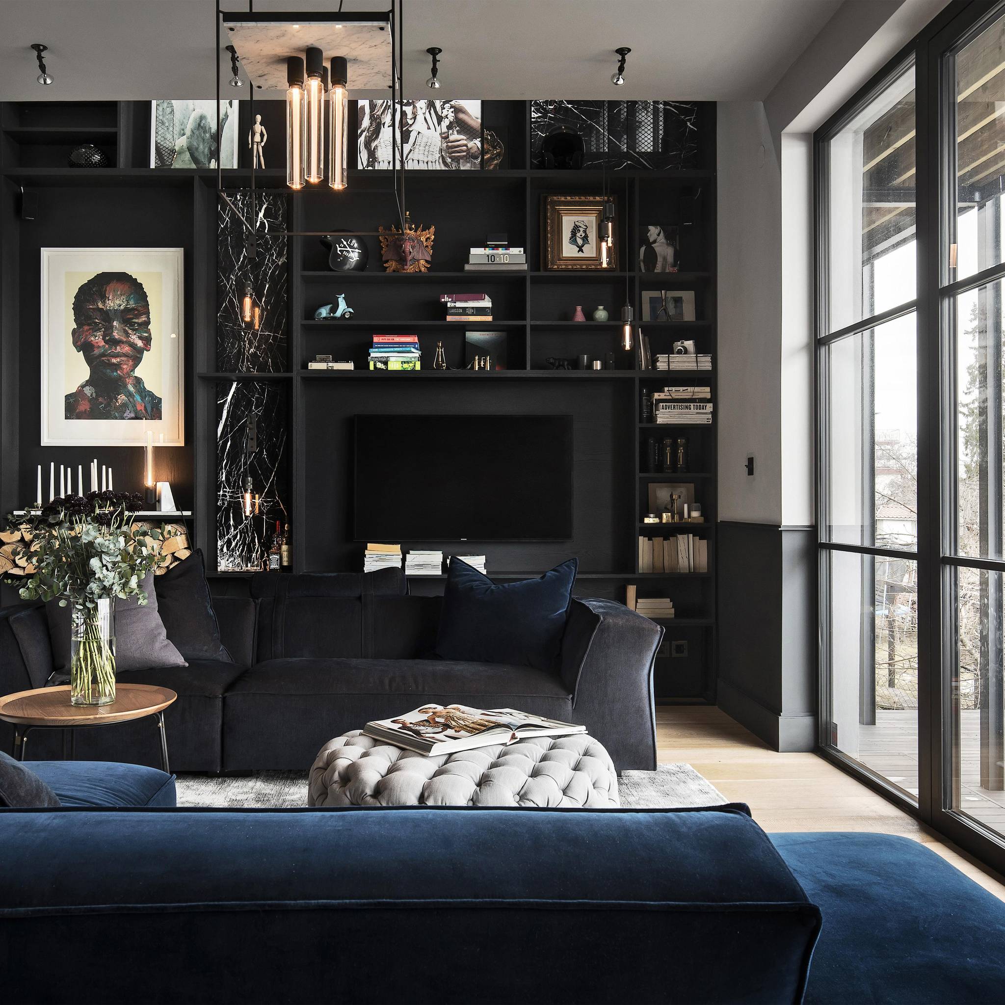 #Finish_BLACK MARBLE