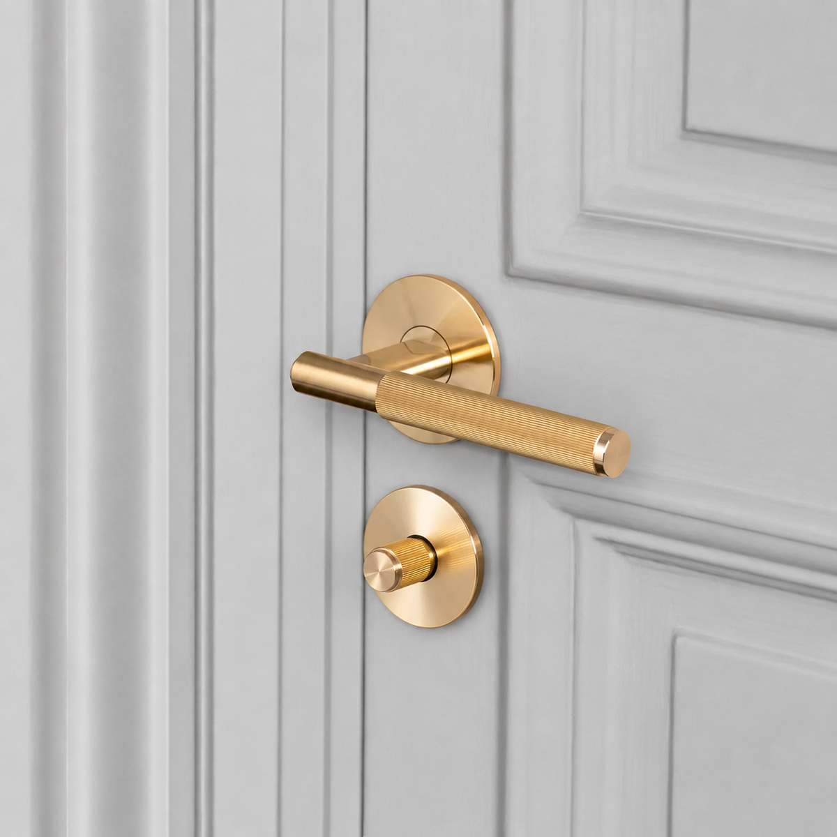 DOOR HANDLE LINEAR + THUMBTURN LOCK BUNDLE