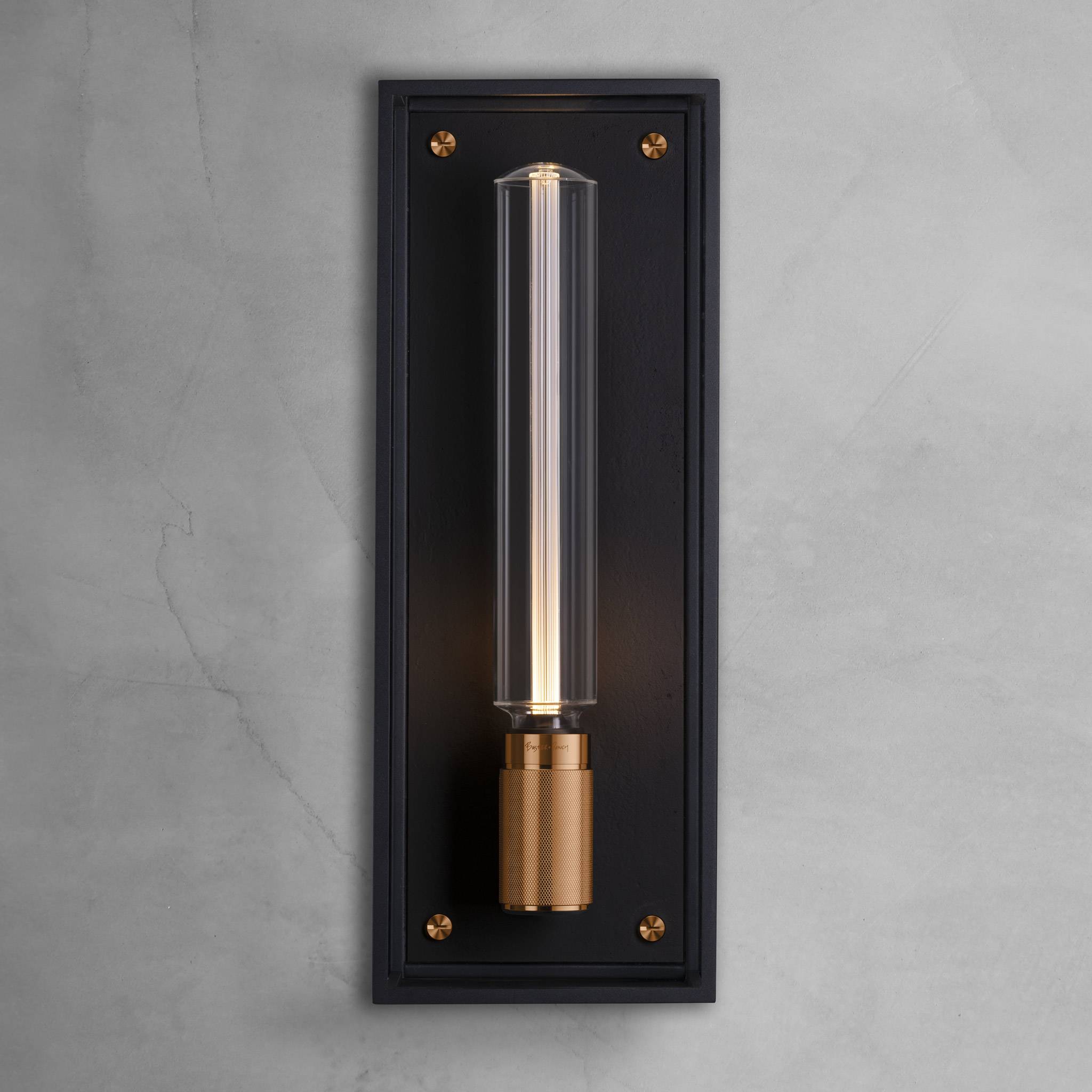 CAGED WET / WALL / CROSS / LARGE / BLACK / WARM SUNSET