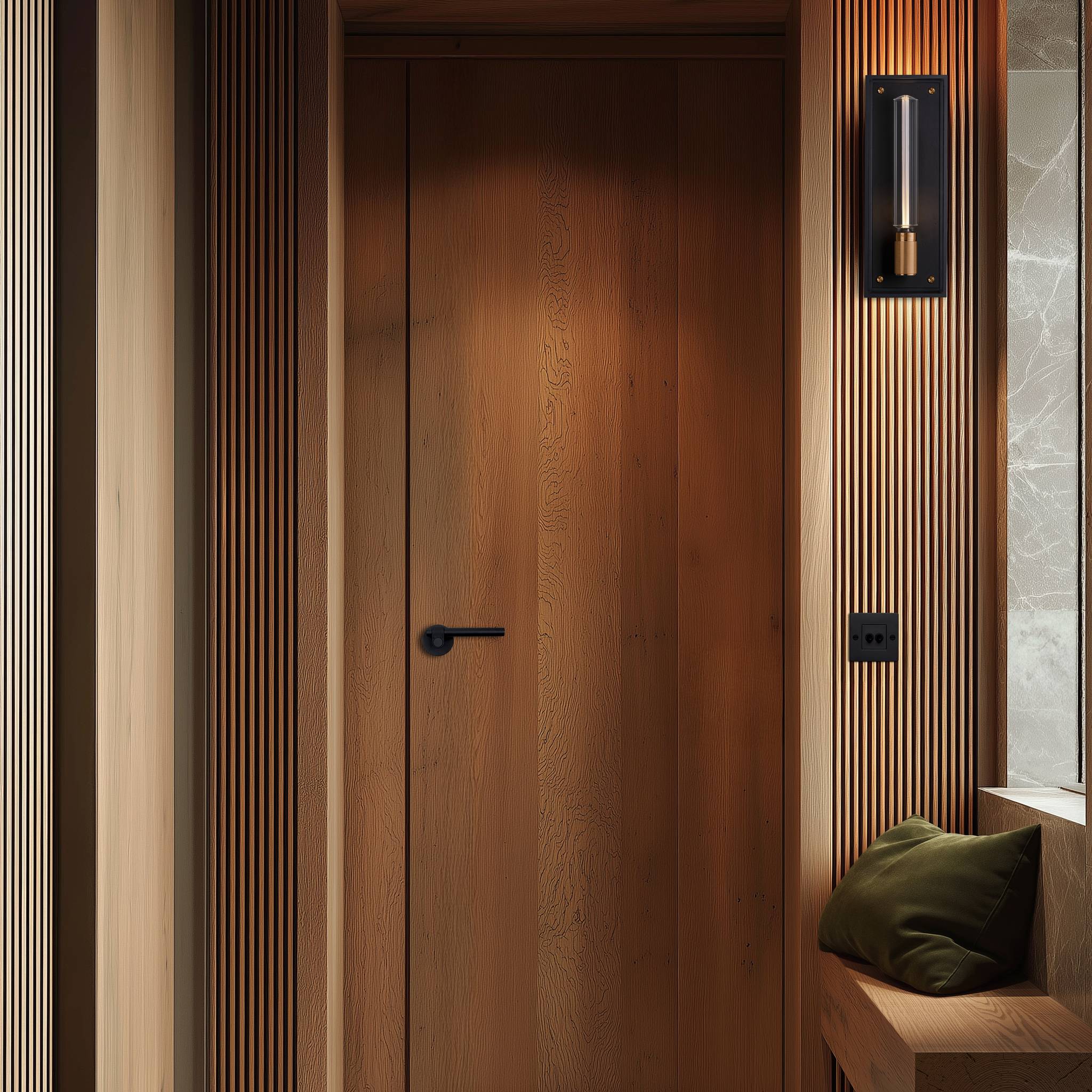 DOOR HANDLE SET / CAST / SPRUNG