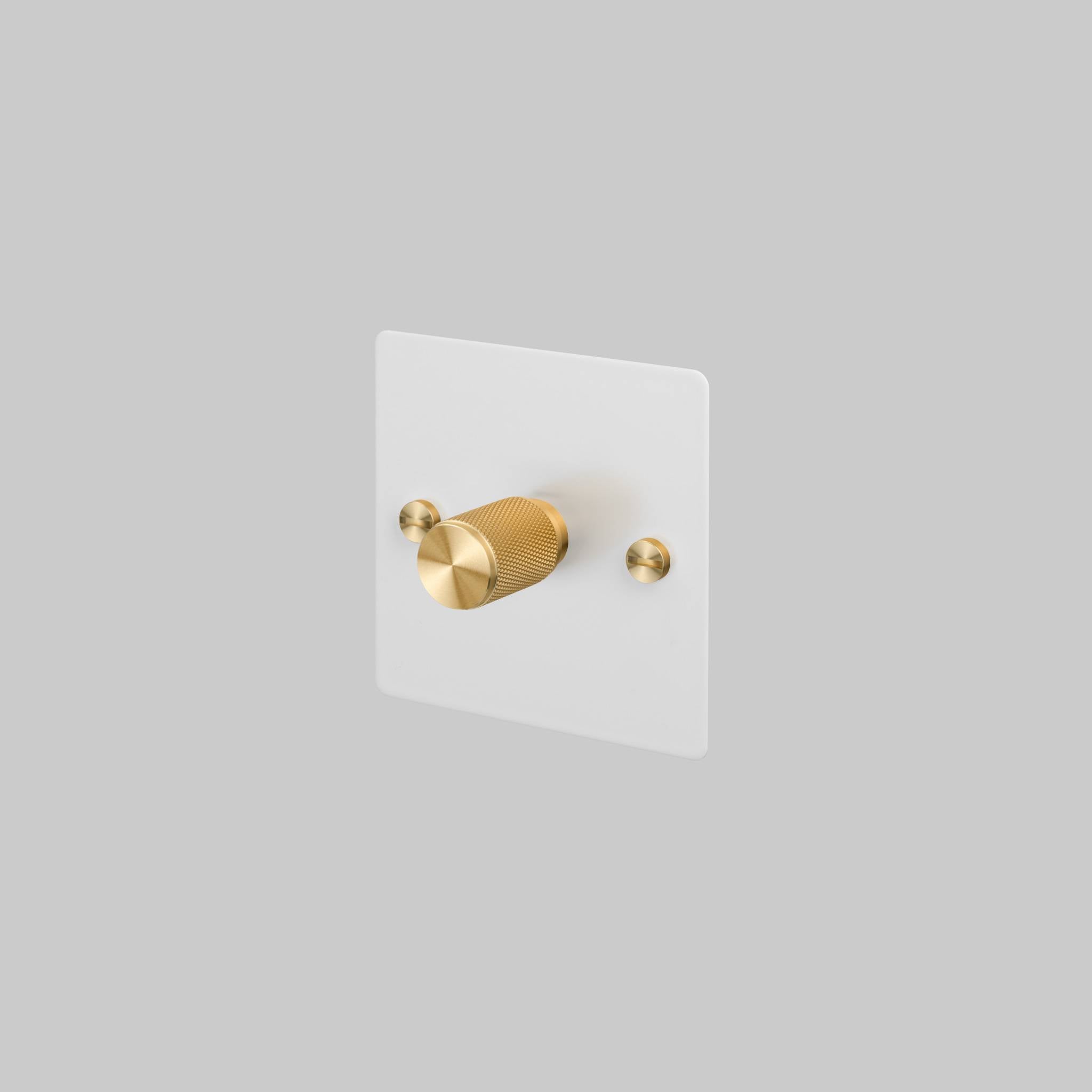 1G DIMMER / 120W / CROSS / WHITE