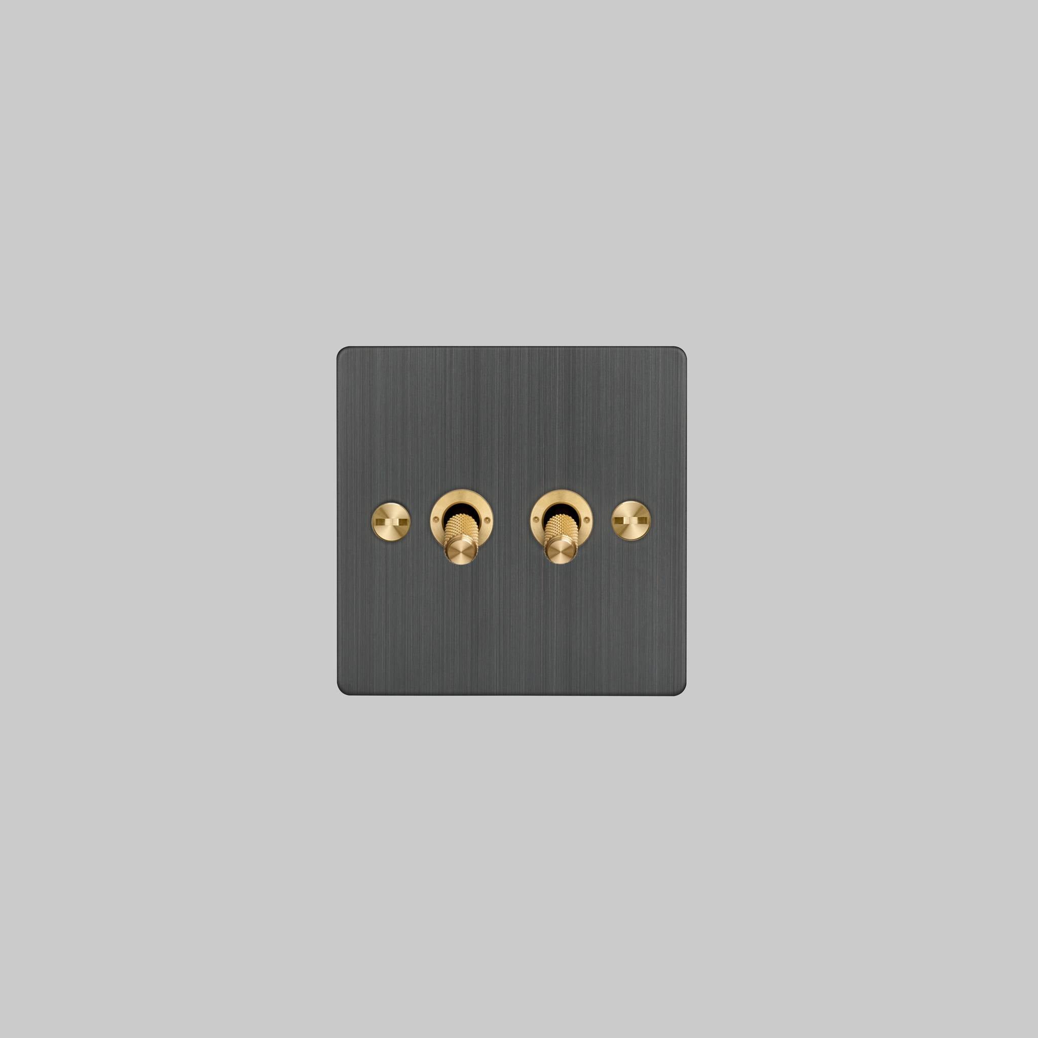 2G TOGGLE / 2-WAY / CROSS / SMOKED BRONZE