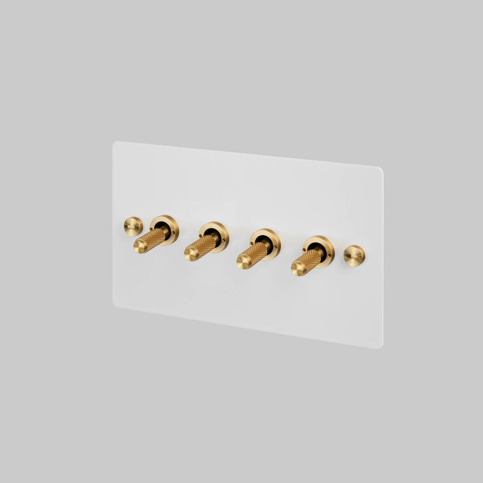 4G TOGGLE / 2-WAY / CROSS / WHITE