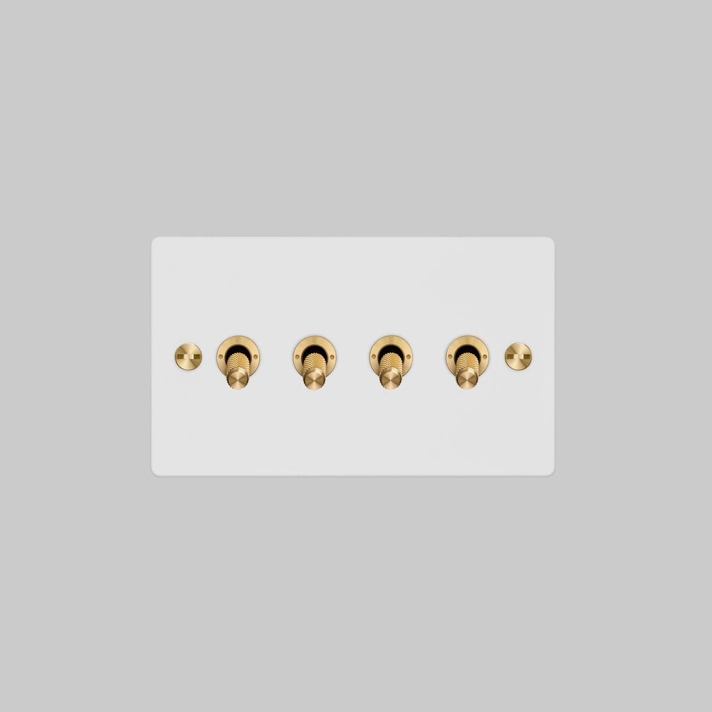 4G TOGGLE / 2-WAY / CROSS / WHITE