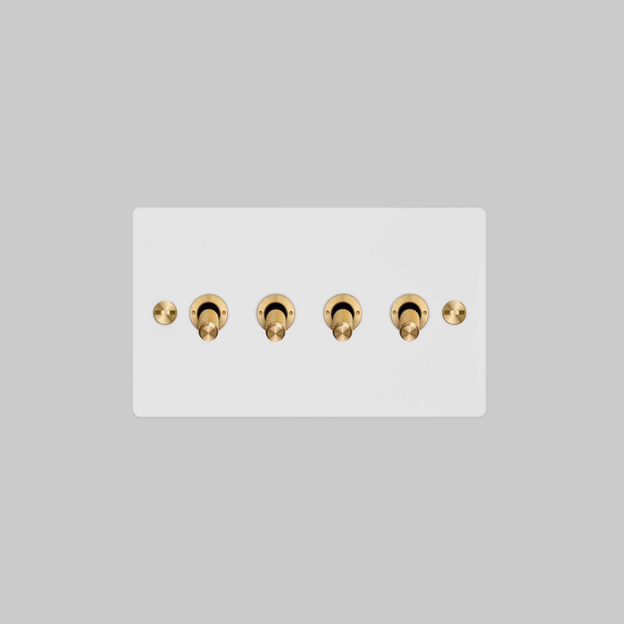 4G TOGGLE / 2-WAY / CROSS / WHITE