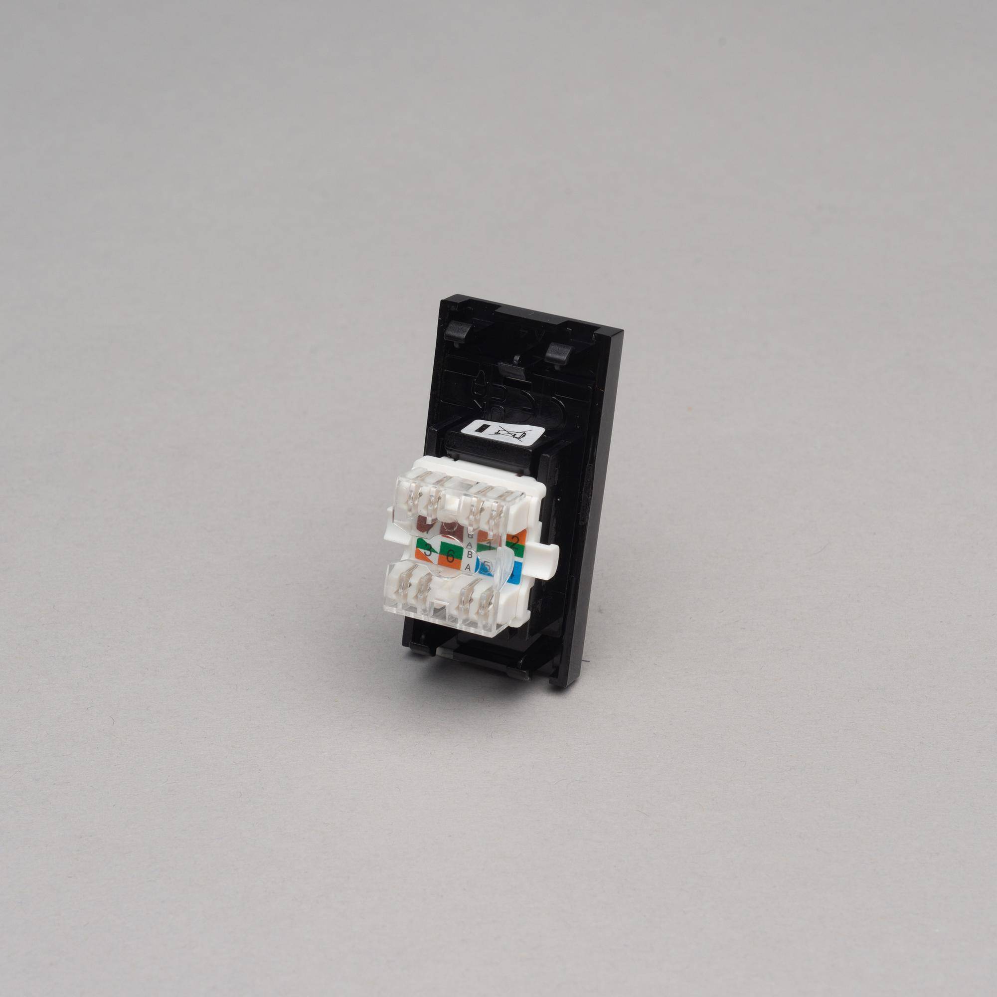 RJ45 CAT 6 MODULE / 25MM