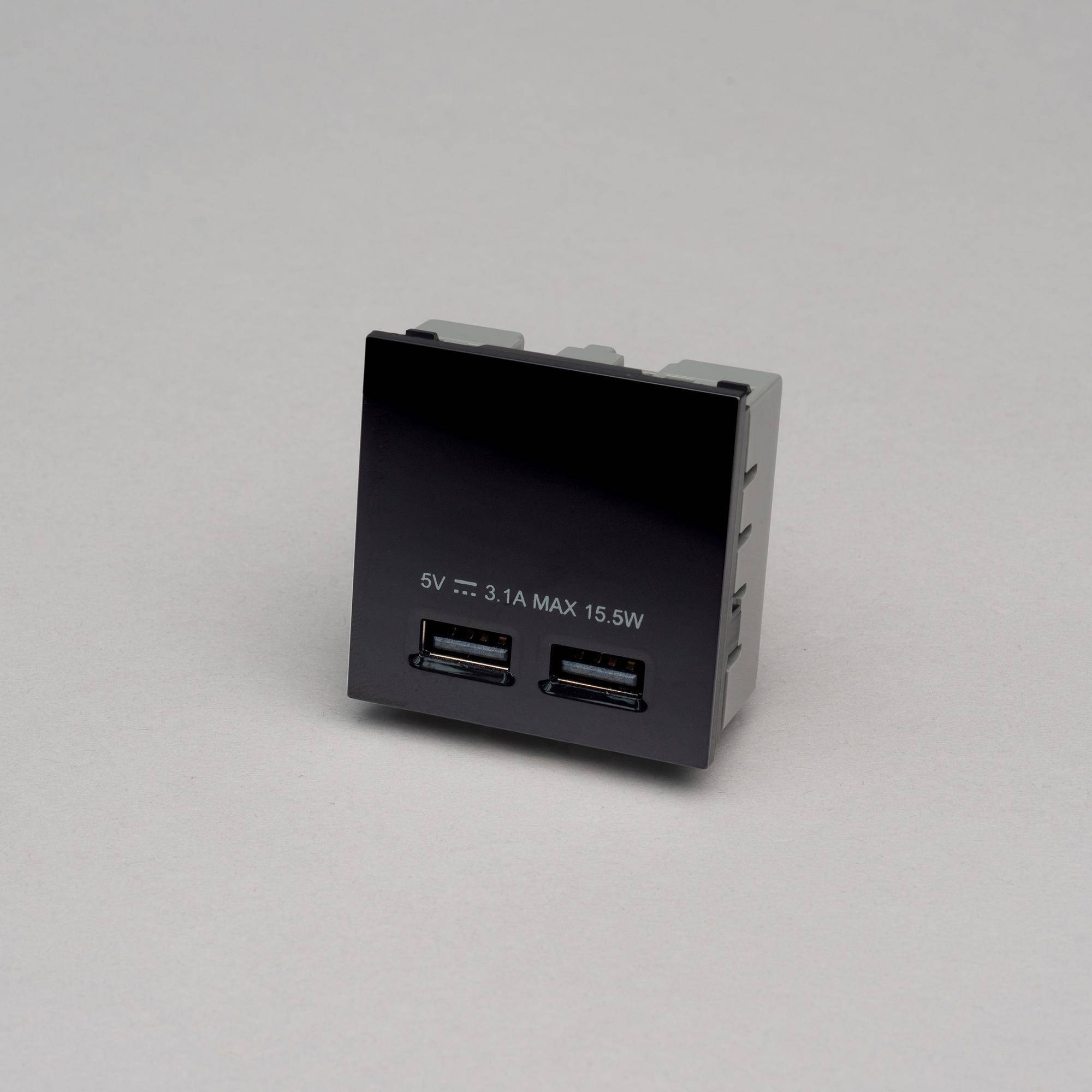 USB MODULE / USB A + A / 50 MM
