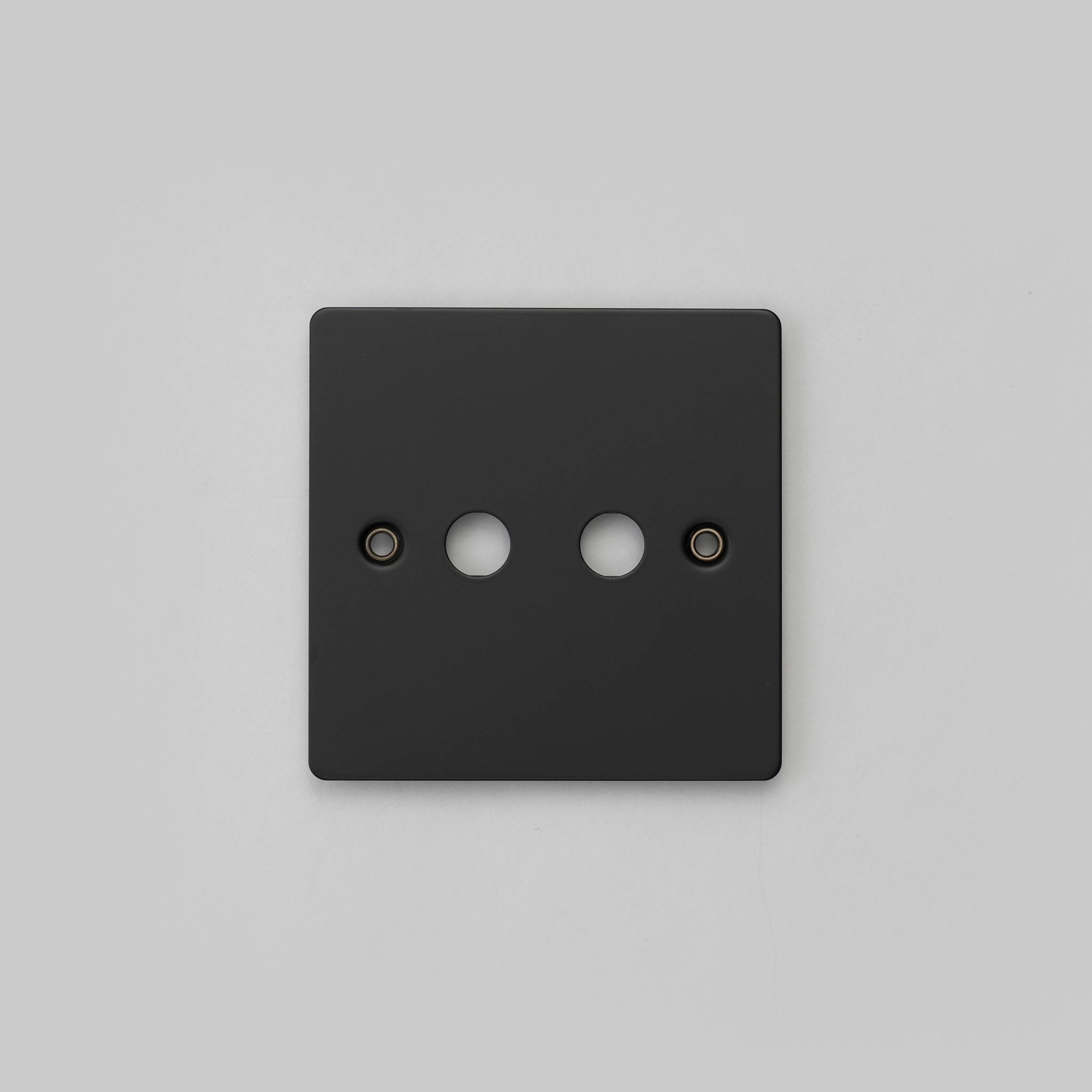 1G WALL PLATE / FOR 2 TOGGLES ONLY