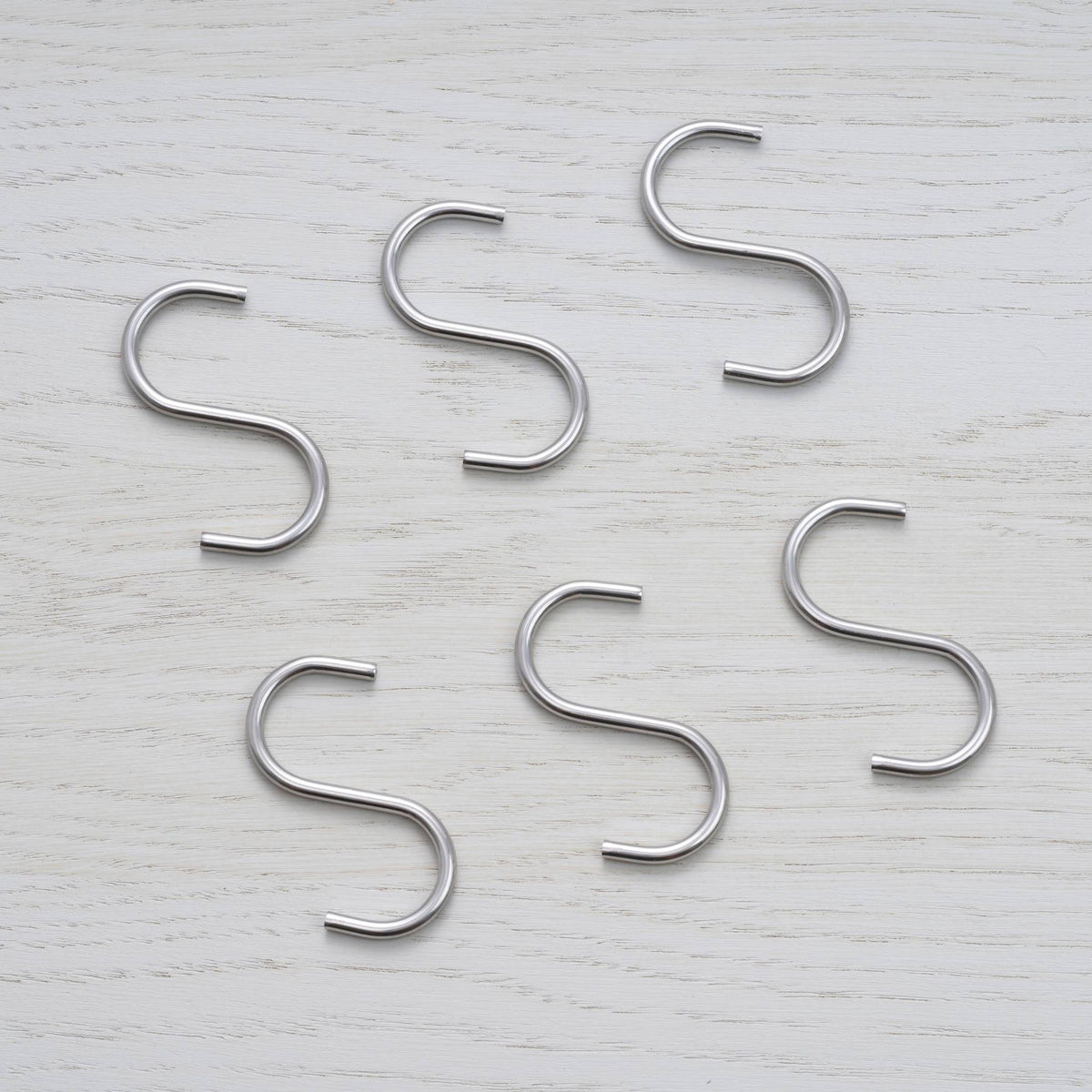 HANGER SHELF S HOOK STEEL SET 6