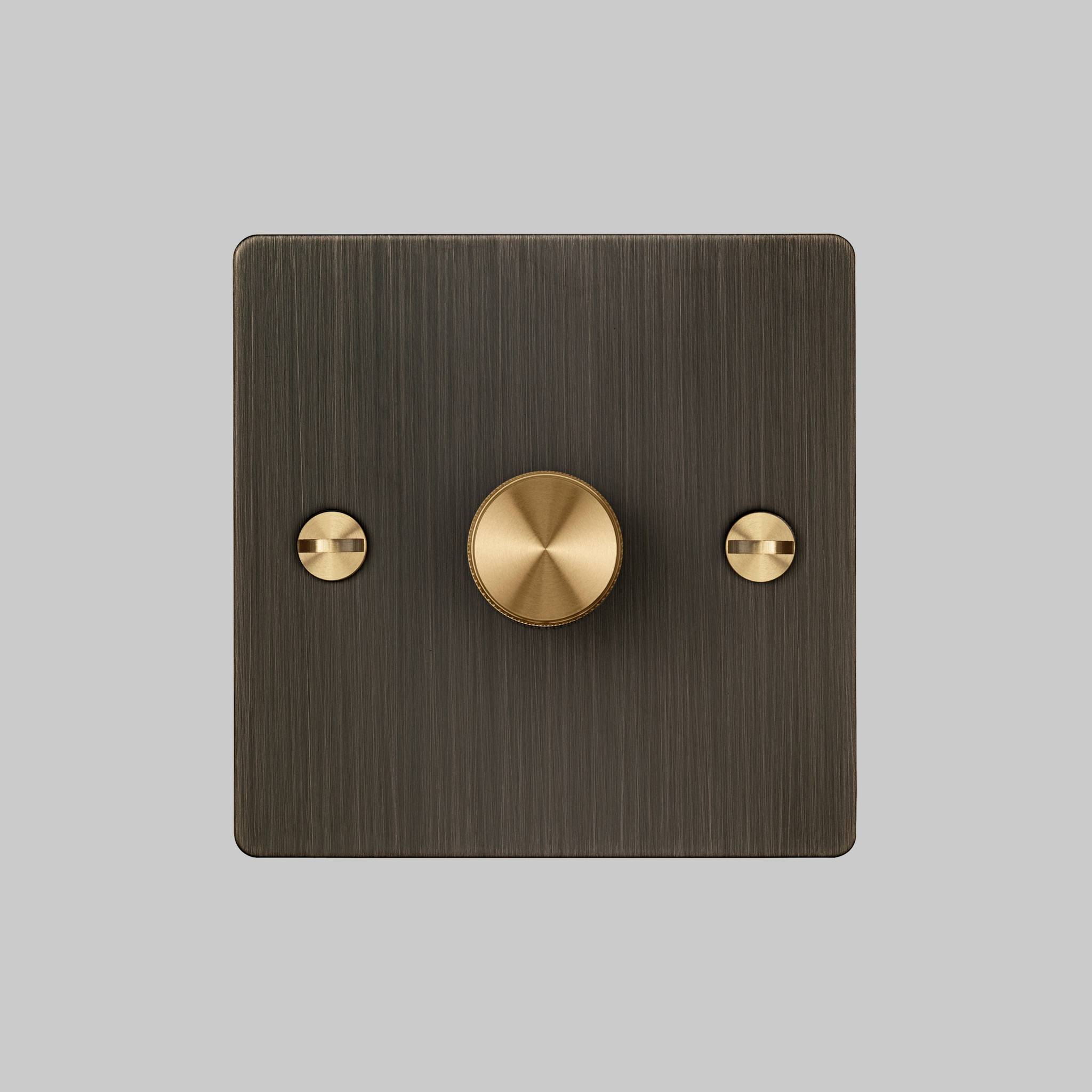 1G DIMMER / 120W / CROSS / SMOKED BRONZE