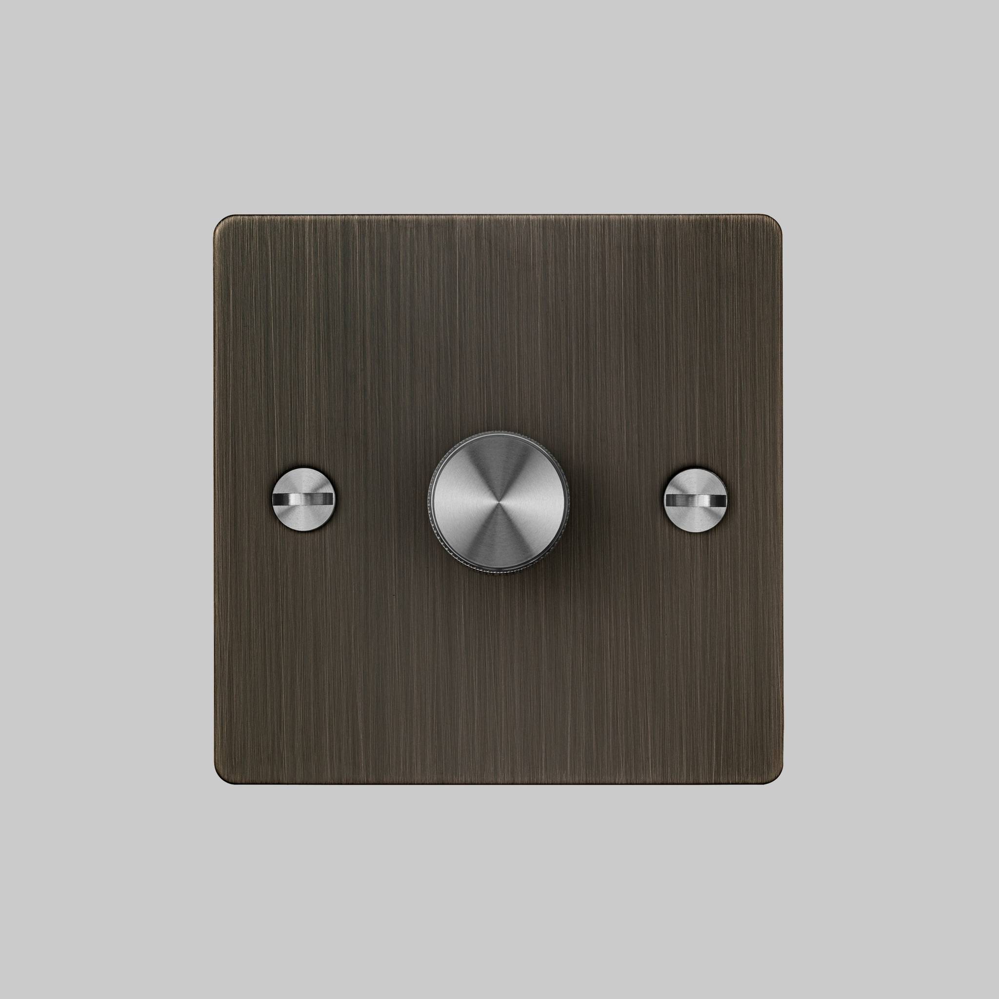 1G DIMMER / 120W / CROSS / SMOKED BRONZE
