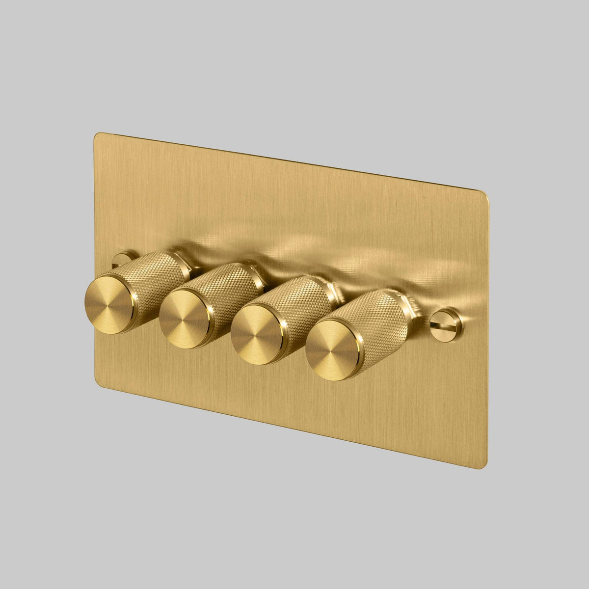DIMMER CROSS 120W BRASS