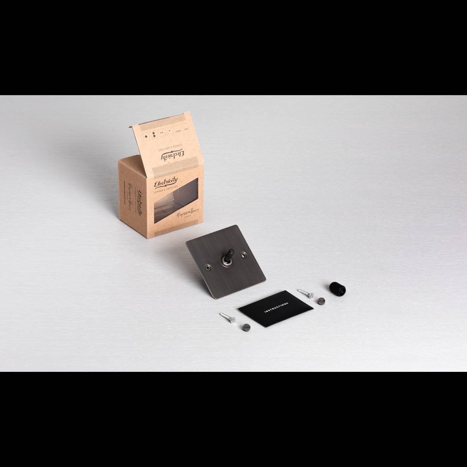 1G TOGGLE / INTERMEDIATE 3-WAY / CROSS / SMOKED BRONZE