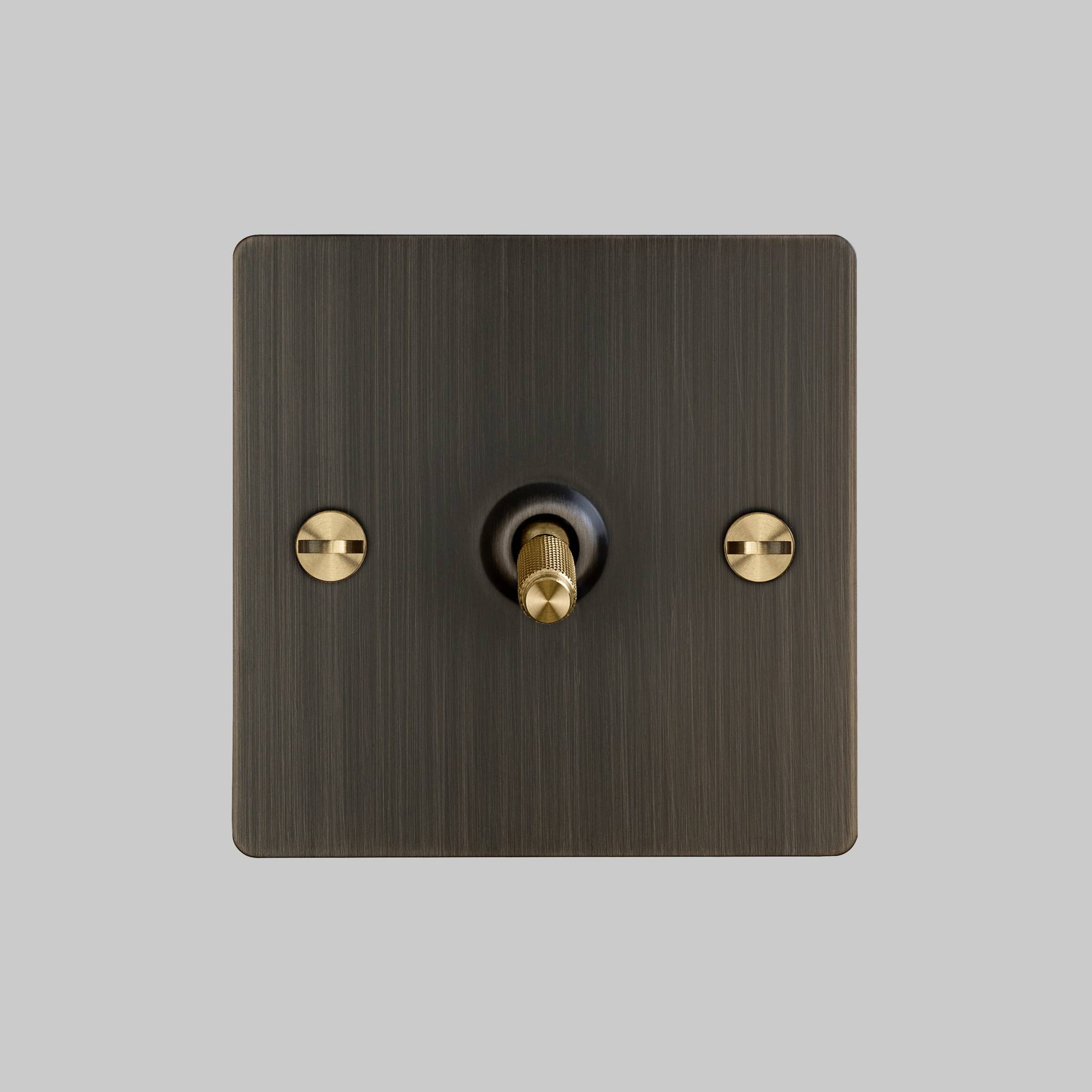 1G TOGGLE / INTERMEDIATE 3-WAY / CROSS / SMOKED BRONZE