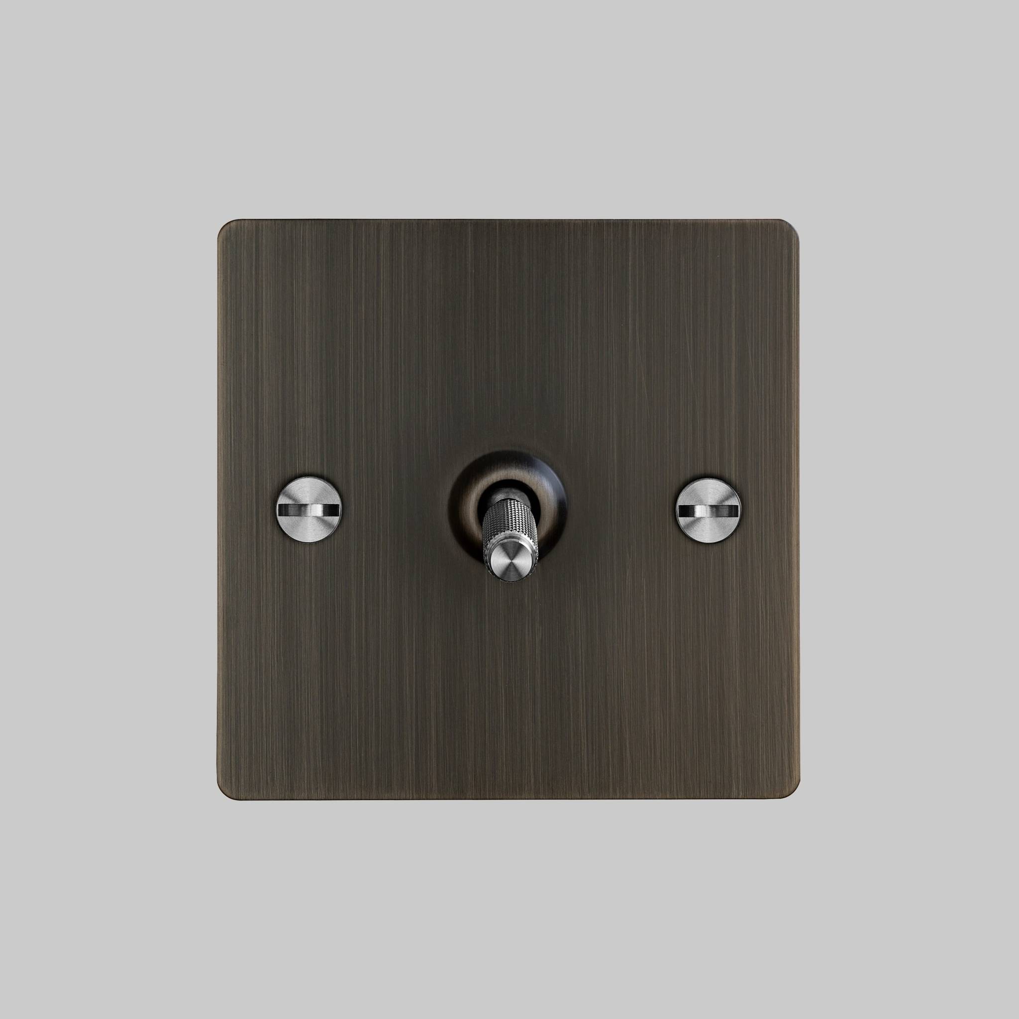 1G TOGGLE / INTERMEDIATE 3-WAY / CROSS / SMOKED BRONZE