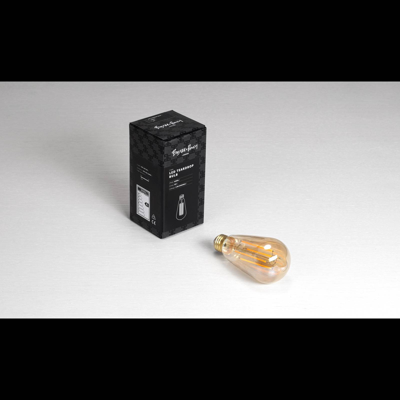 TEARDROP / GLASS / CLEAR